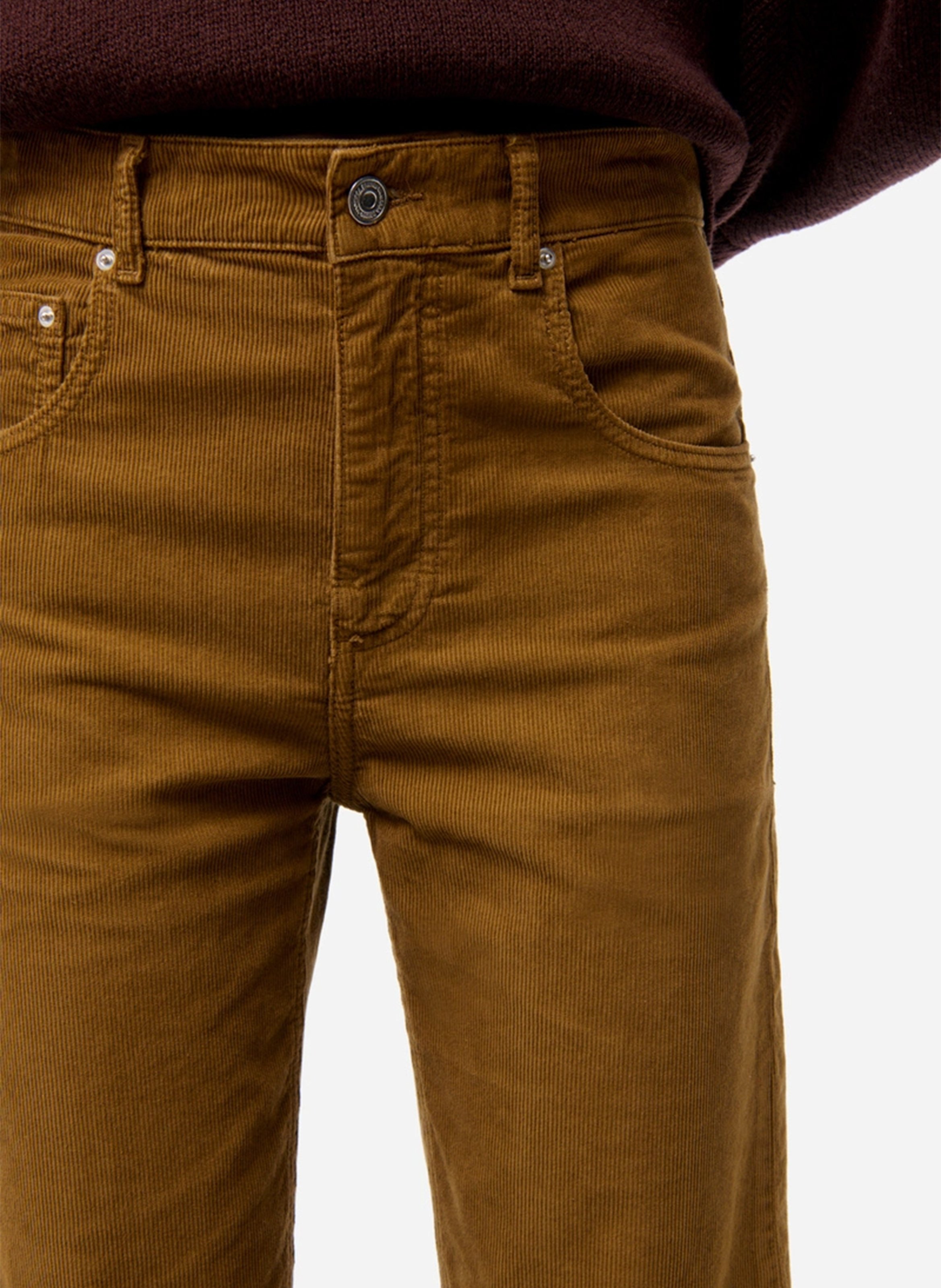 Rechte corduroy jeans VANESSA BRUNO Bruin