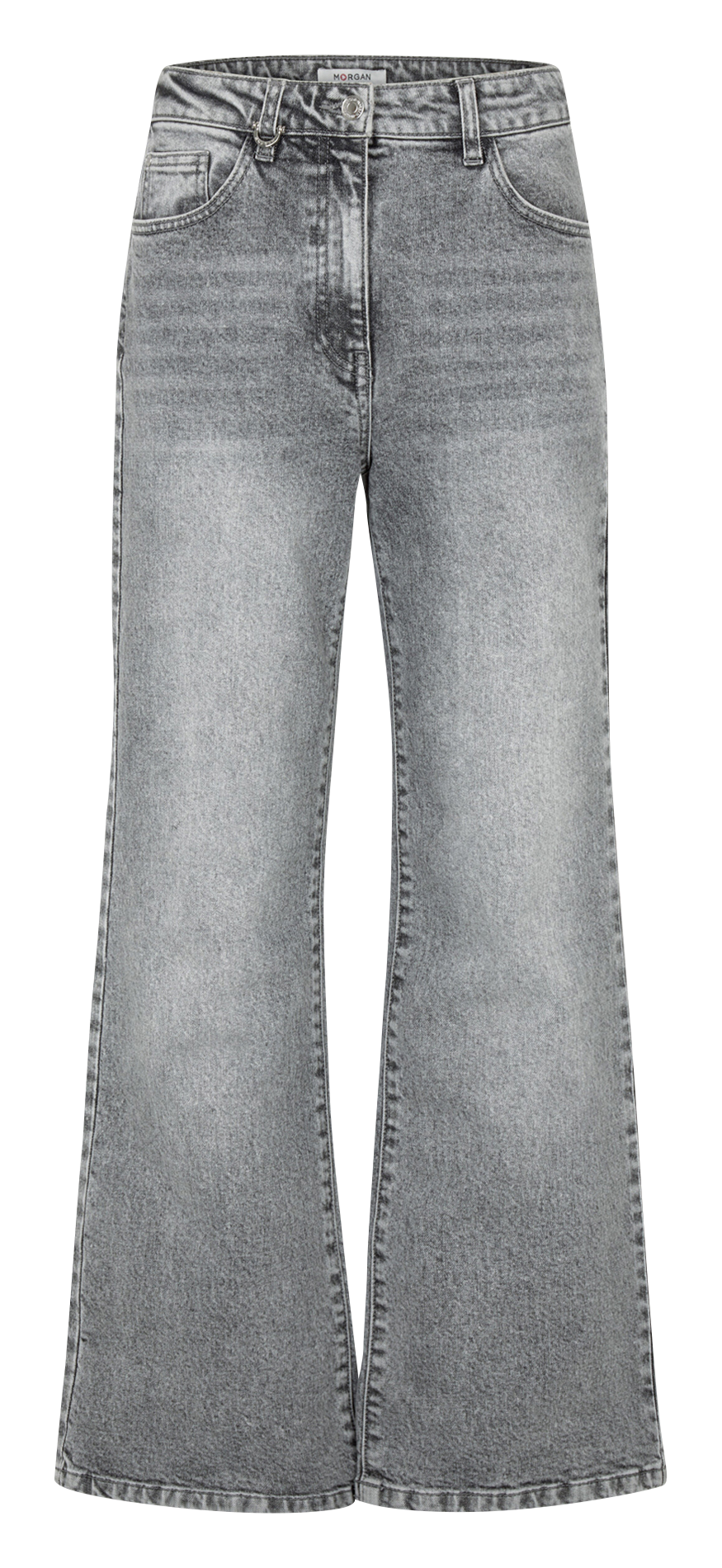 Jean large taille haute MORGAN Gris