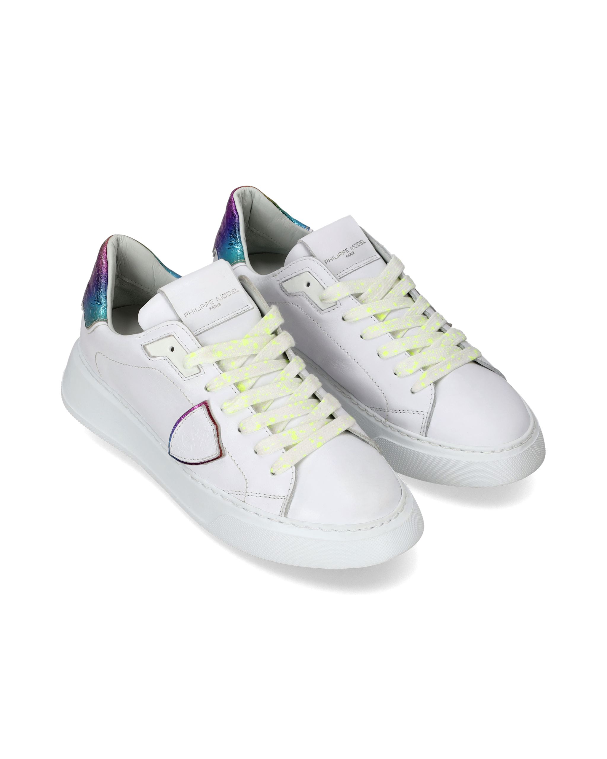 Tennis Temple Sneakers. PHILIPPE MODEL Multicolored
