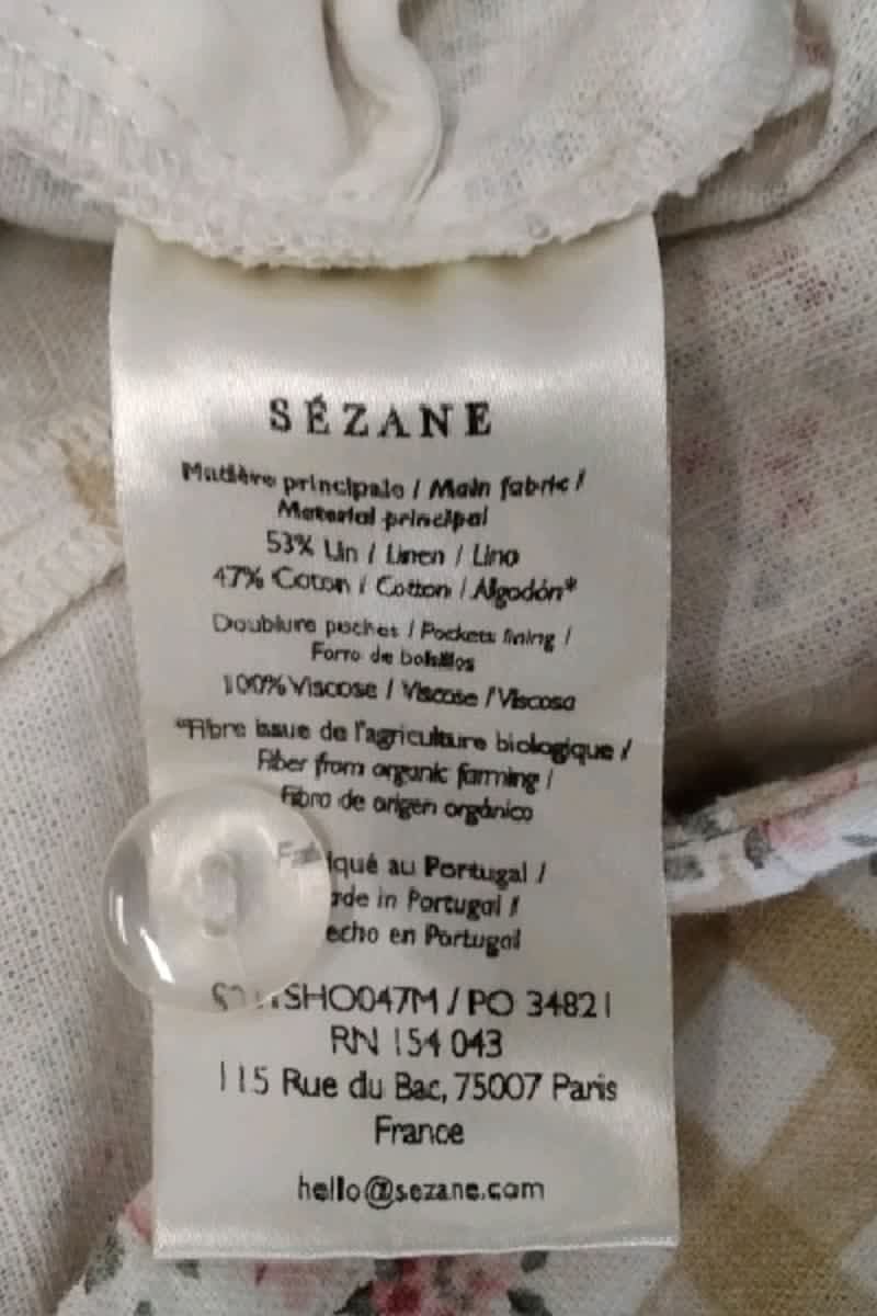 Short SEZANE - Seconde main Beige