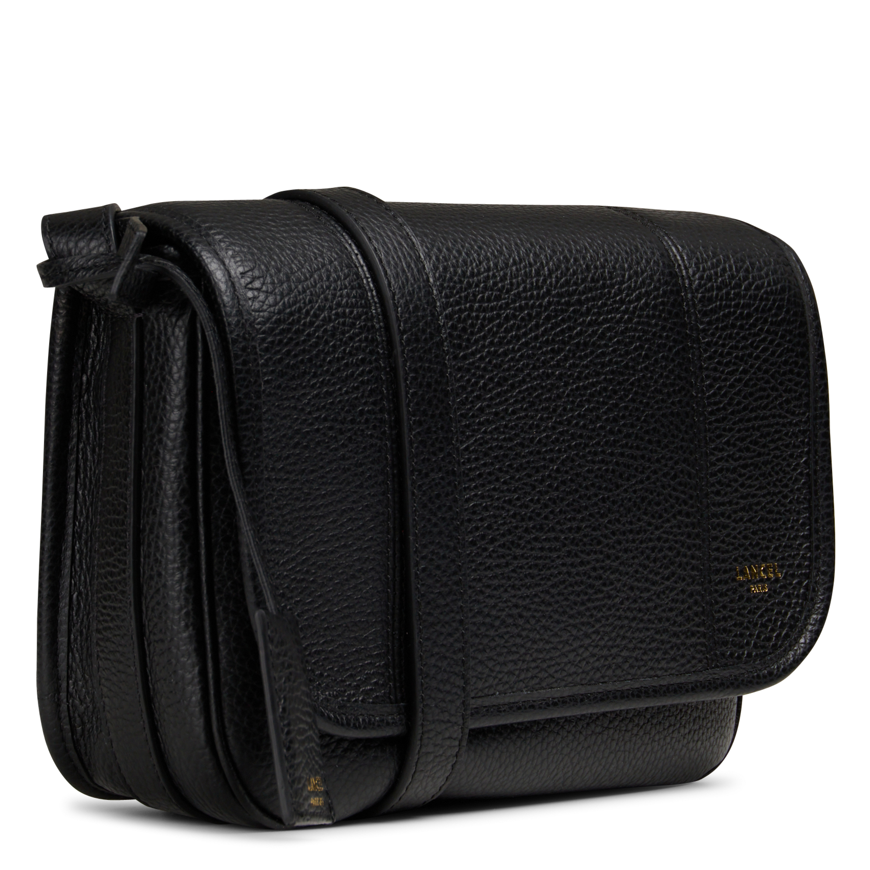 Brieftasche aus Leder LANCEL Schwarz