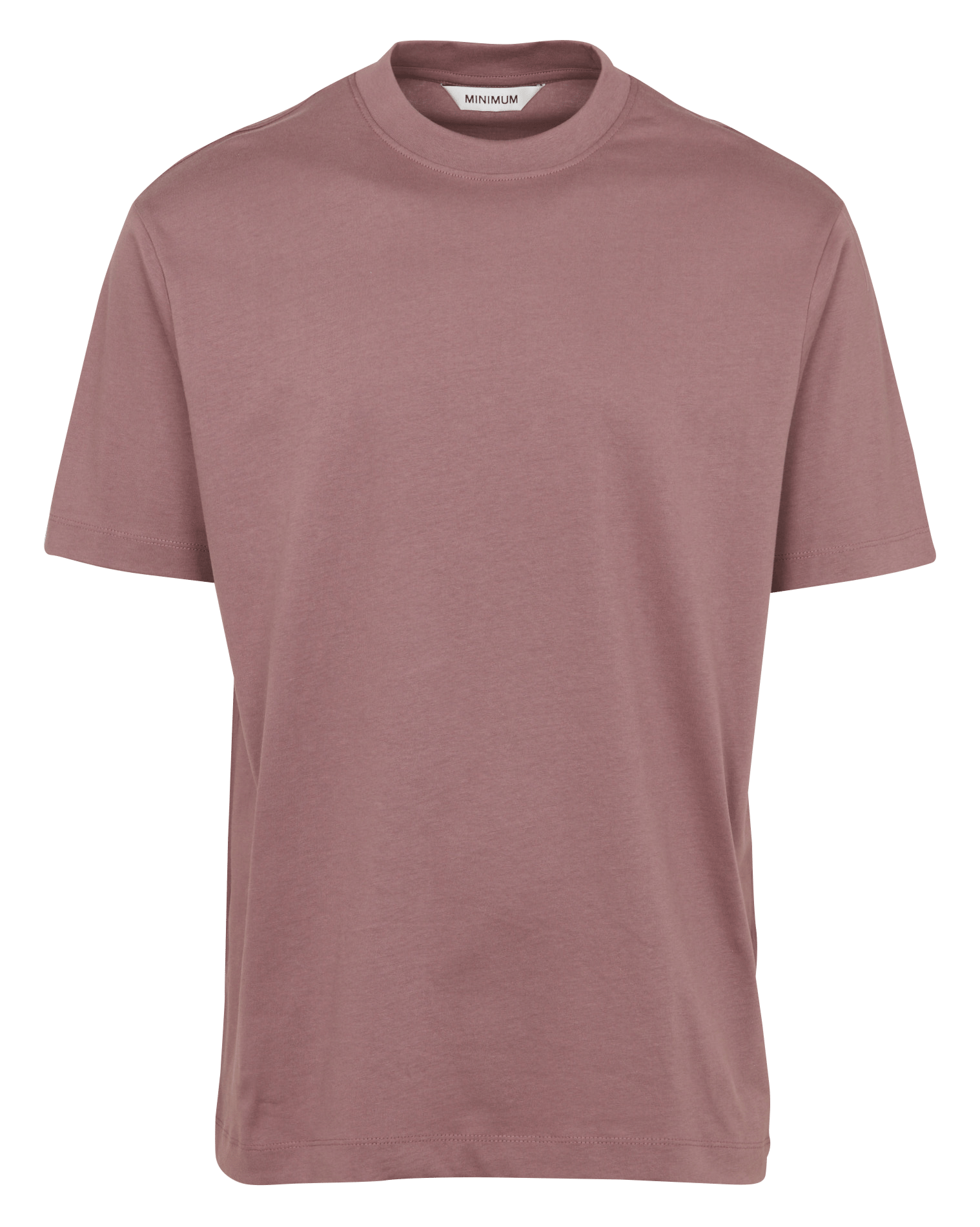 Oversized T-shirt van biologisch katoen met ronde hals MINIMUM Roze