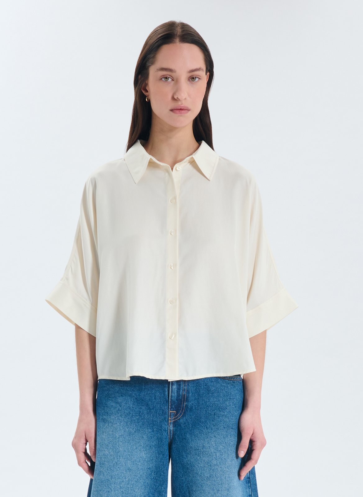 Chemise oversize col classique ZAPA