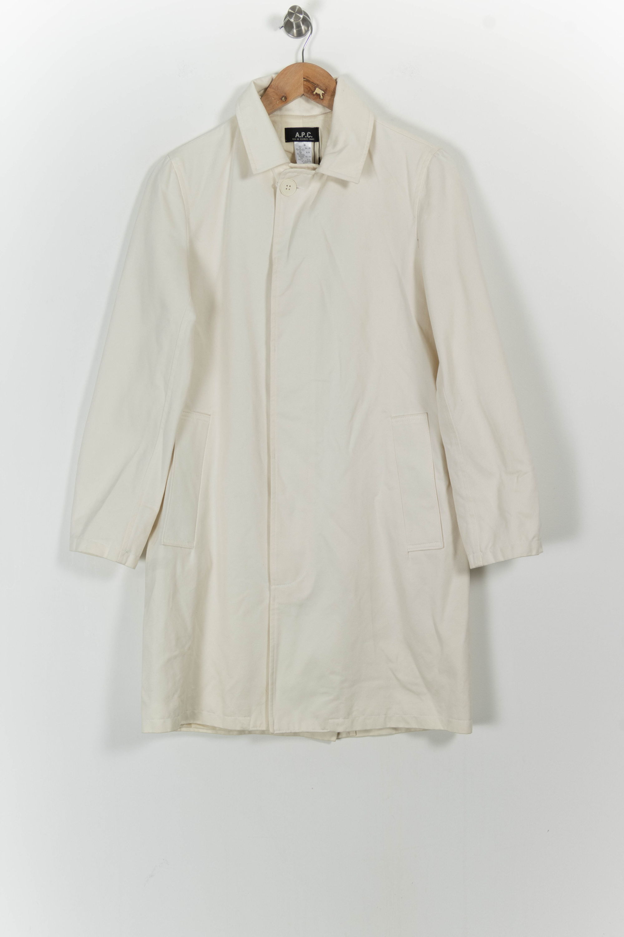 Polo shirt A.P.C - Seconde main White