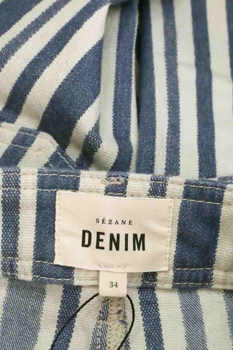 Wide-leg jeans SEZANE - Seconde main Blue