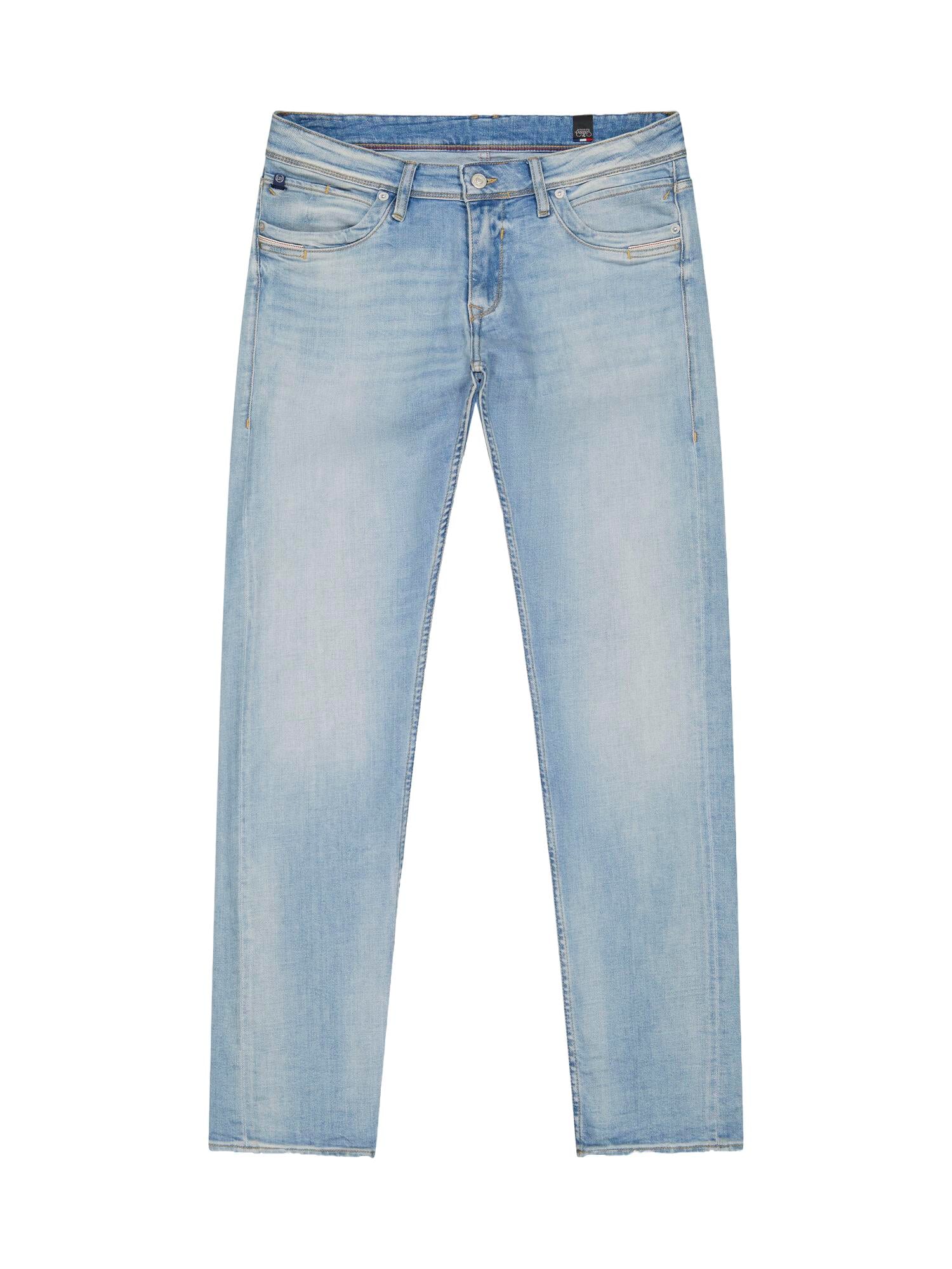 Straight-leg zip jeans LE TEMPS DES CERISES Blue