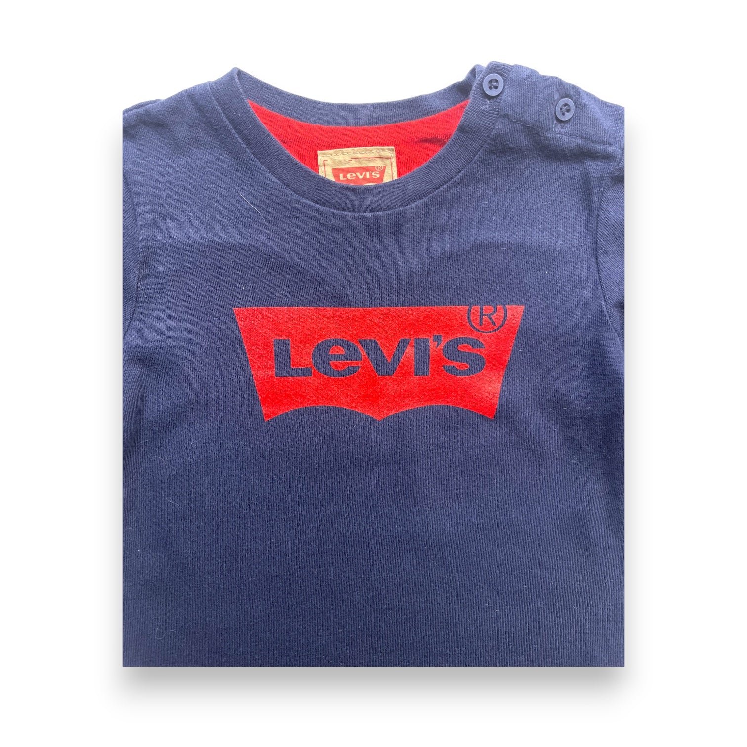 Blue baby t-shirt - 24 months LEVI'S - Seconde main Blue