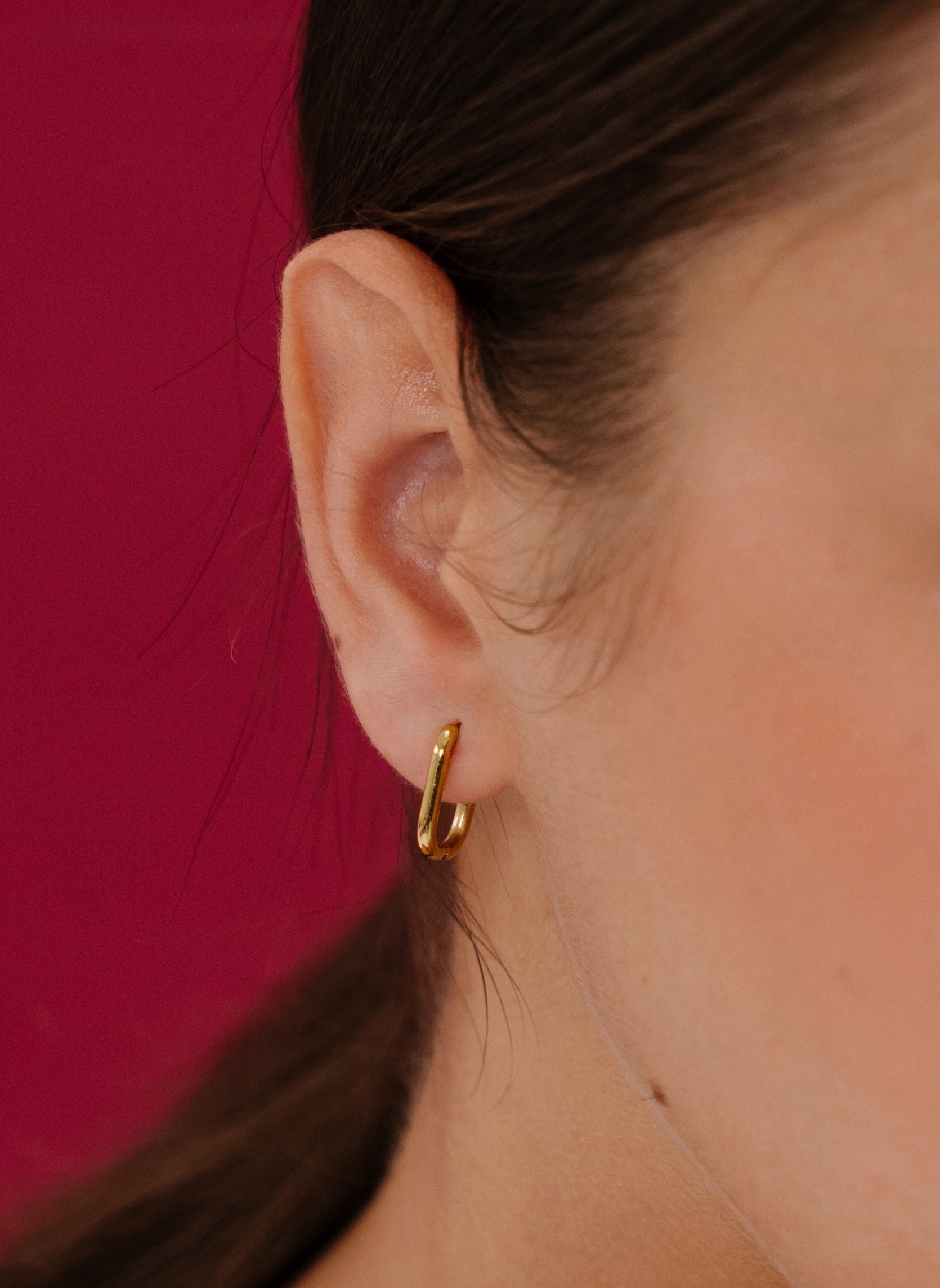 Mini starry zoya hoops AEC Paris Golden