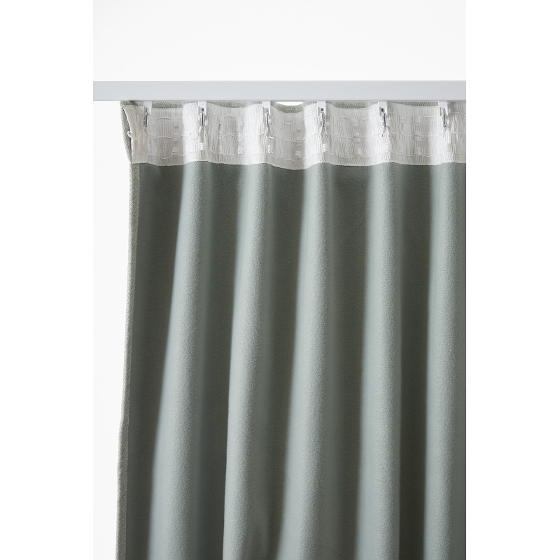 Blackout and Thermal Curtains L'EFFET PAPILLON Green
