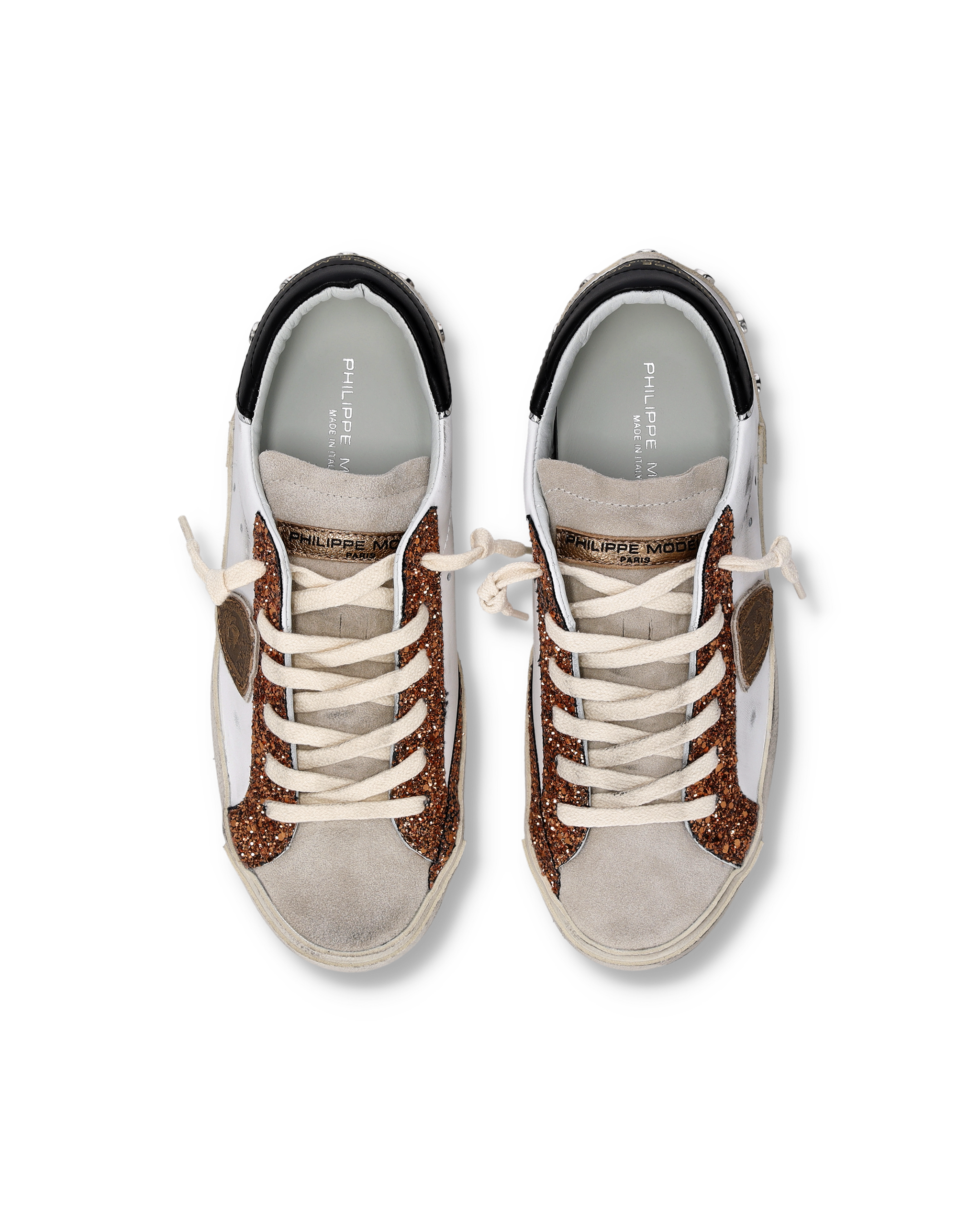 Tennis sneakers. PHILIPPE MODEL Brown