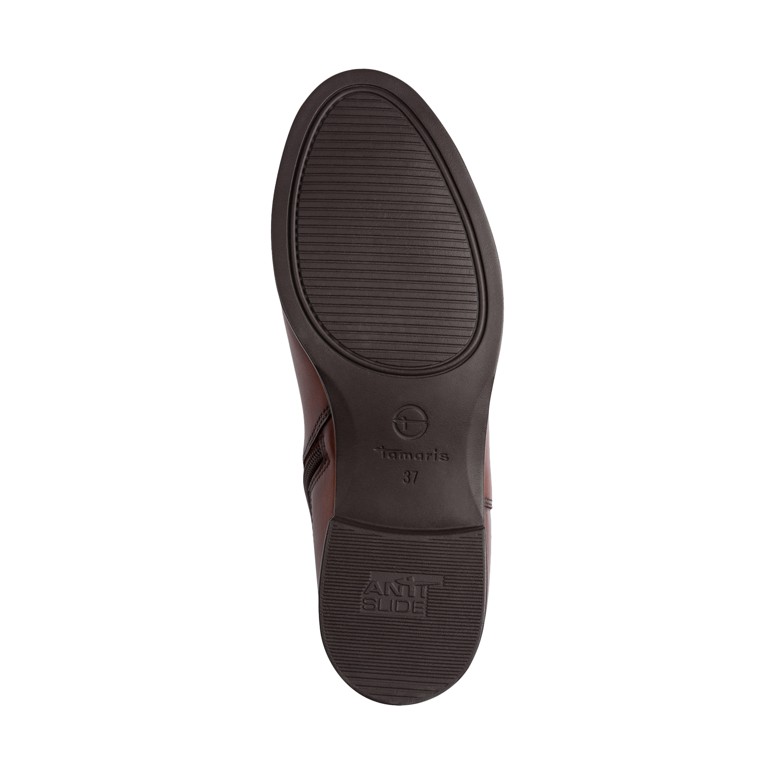 Leather ankle boots Brown