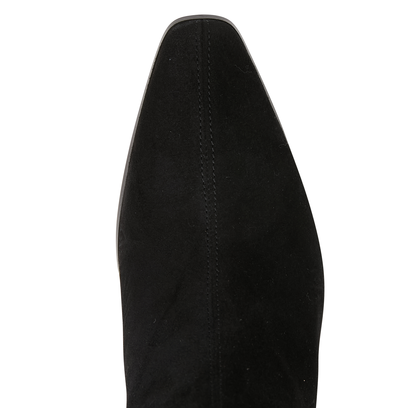 Bottines à talons en cuir velours MELLOW YELLOW Noir