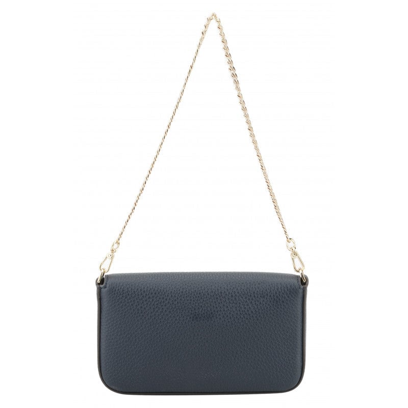 Clutch bag - calfskin POURCHET Blue