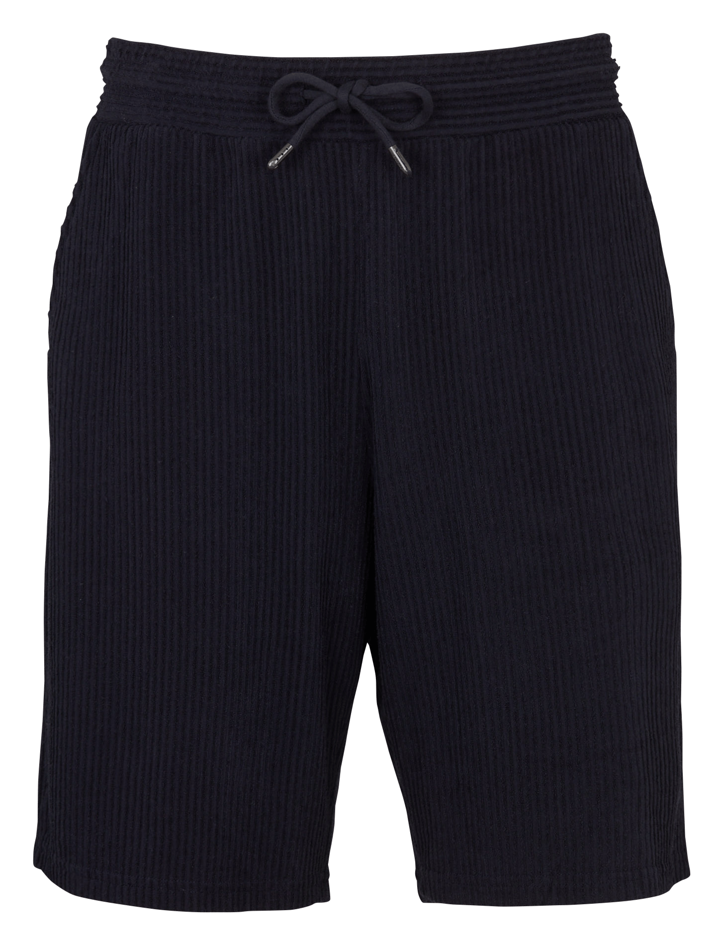 Uni badstof Bermuda shorts | Blauw IKKS Heren