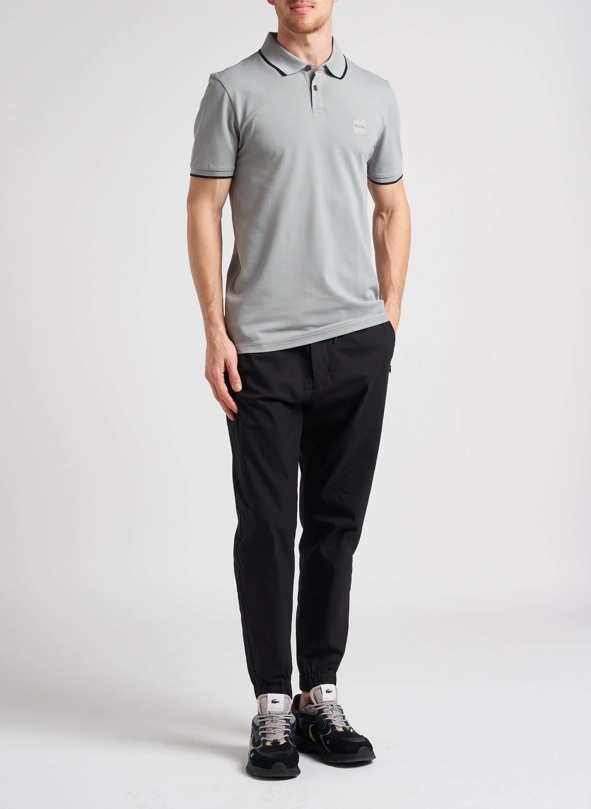 Joggingbroek | katoenblend CALVIN KLEIN Zwart