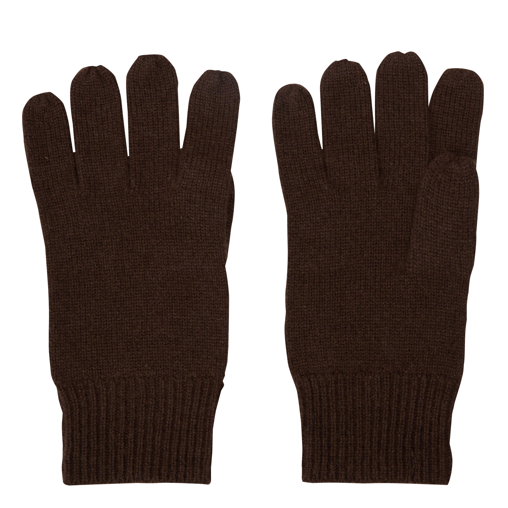 Guantes de cachemir FROM FUTURE Marron