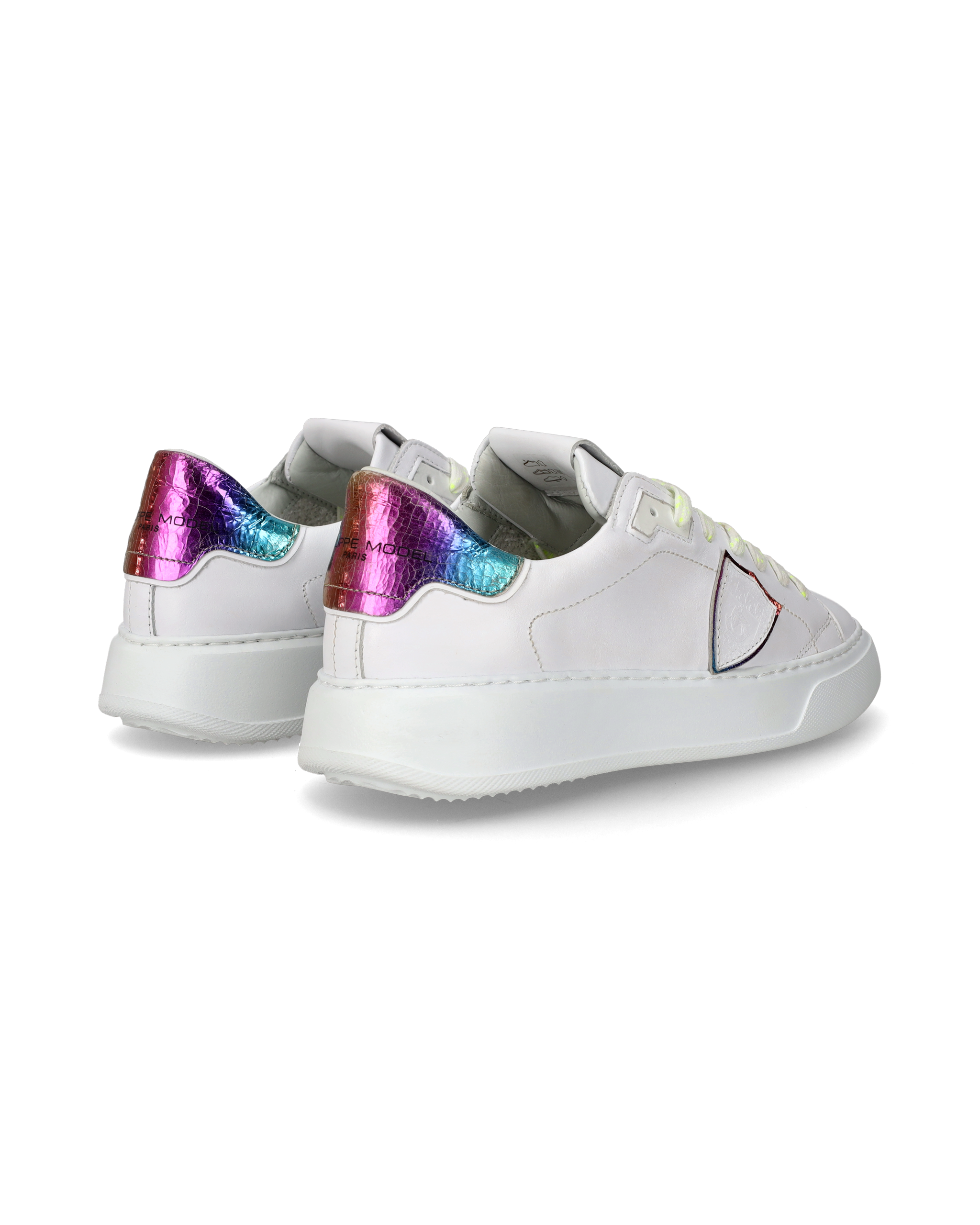 Tennis Temple Sneakers. PHILIPPE MODEL Multicolored