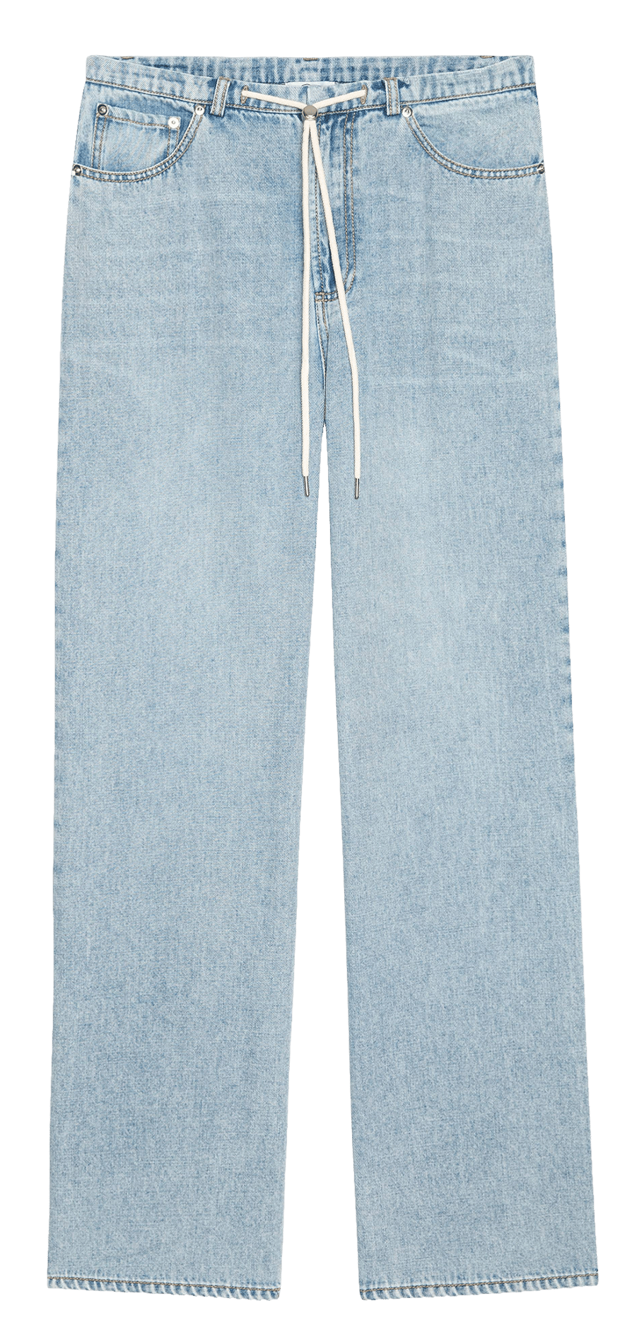 Rechte jeans - katoenblend RAILS Blauw
