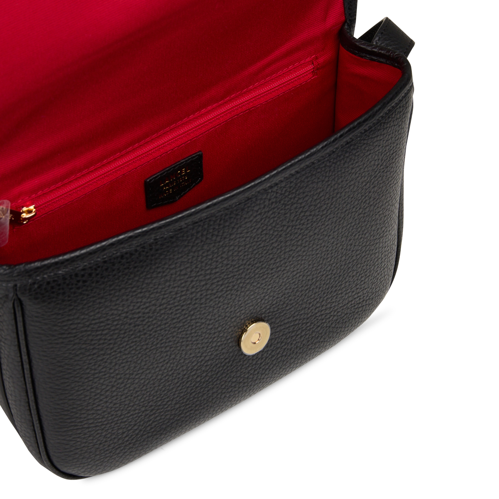 Brieftasche aus Leder LANCEL Schwarz