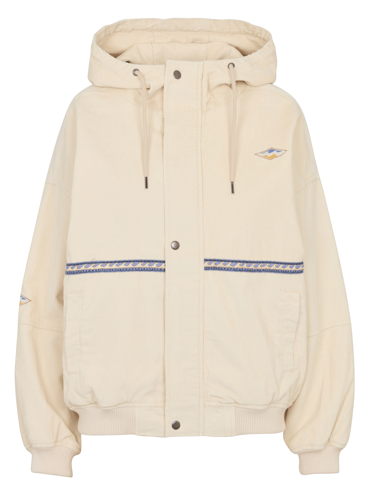 Katoenen jasje met opstaande kraag BILLABONG Wit