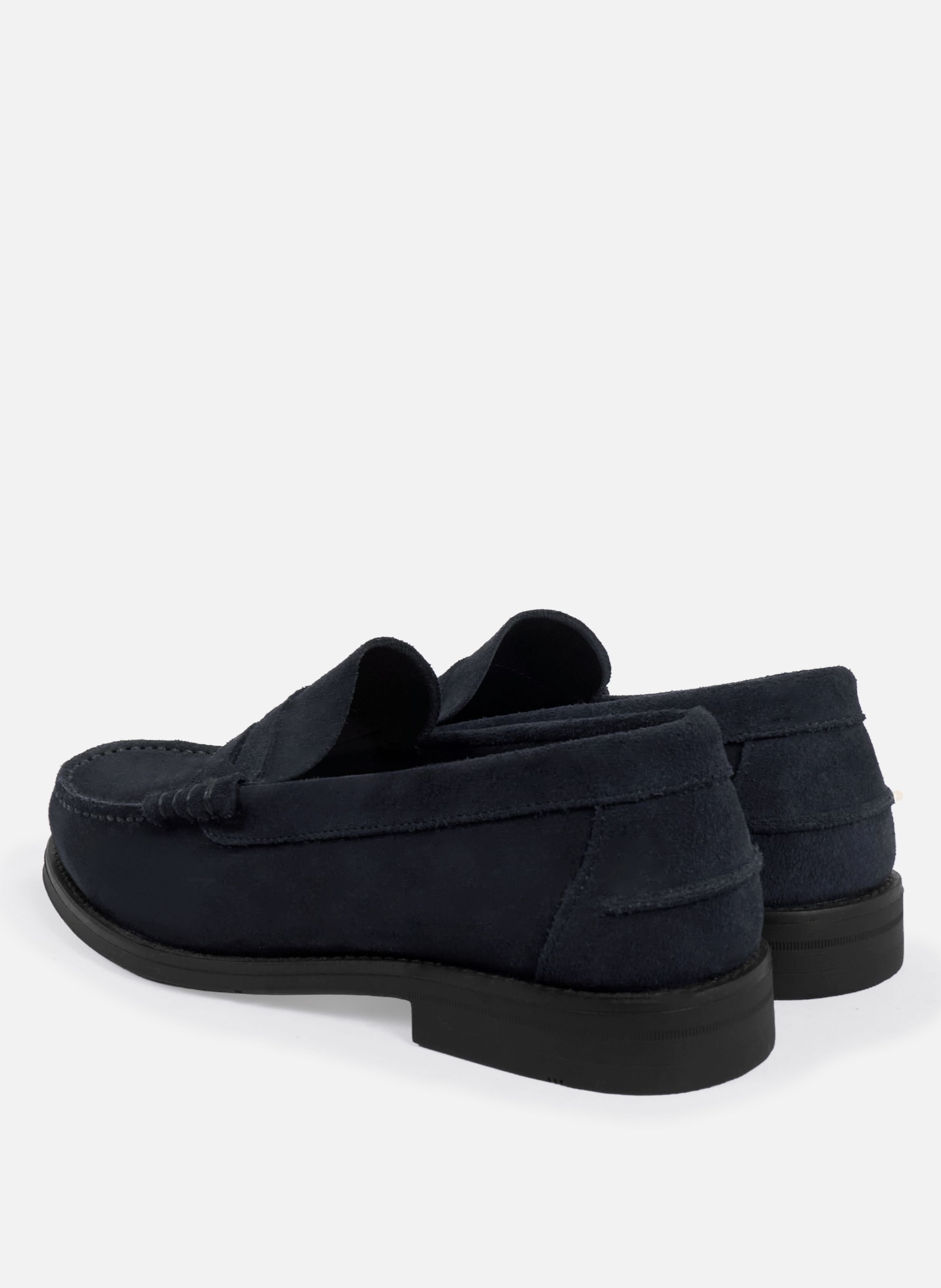 Mocassins gustave cuir daim JULES & JENN Blue