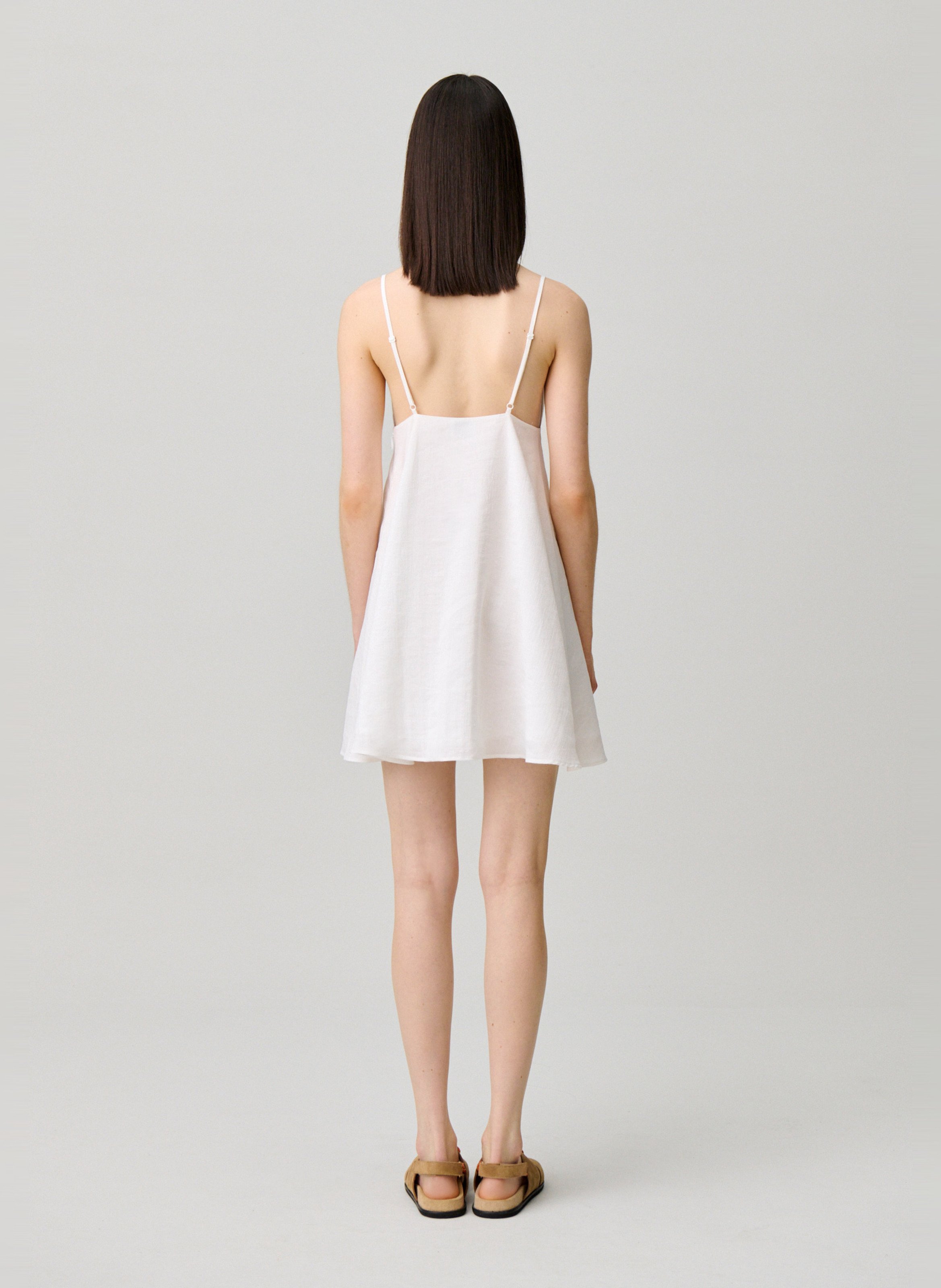 Robe courte ample CLAUDIE PIERLOT Beige