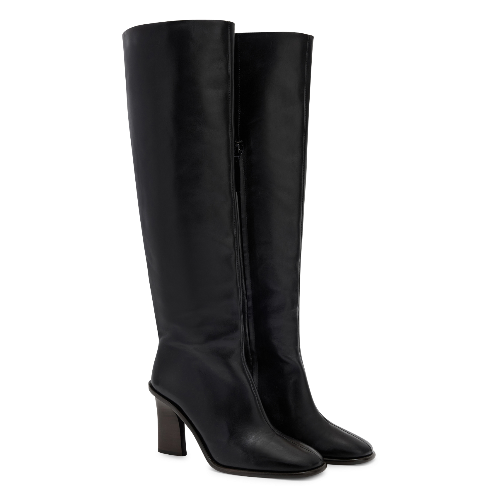 Bottes en cuir SOEUR Noir