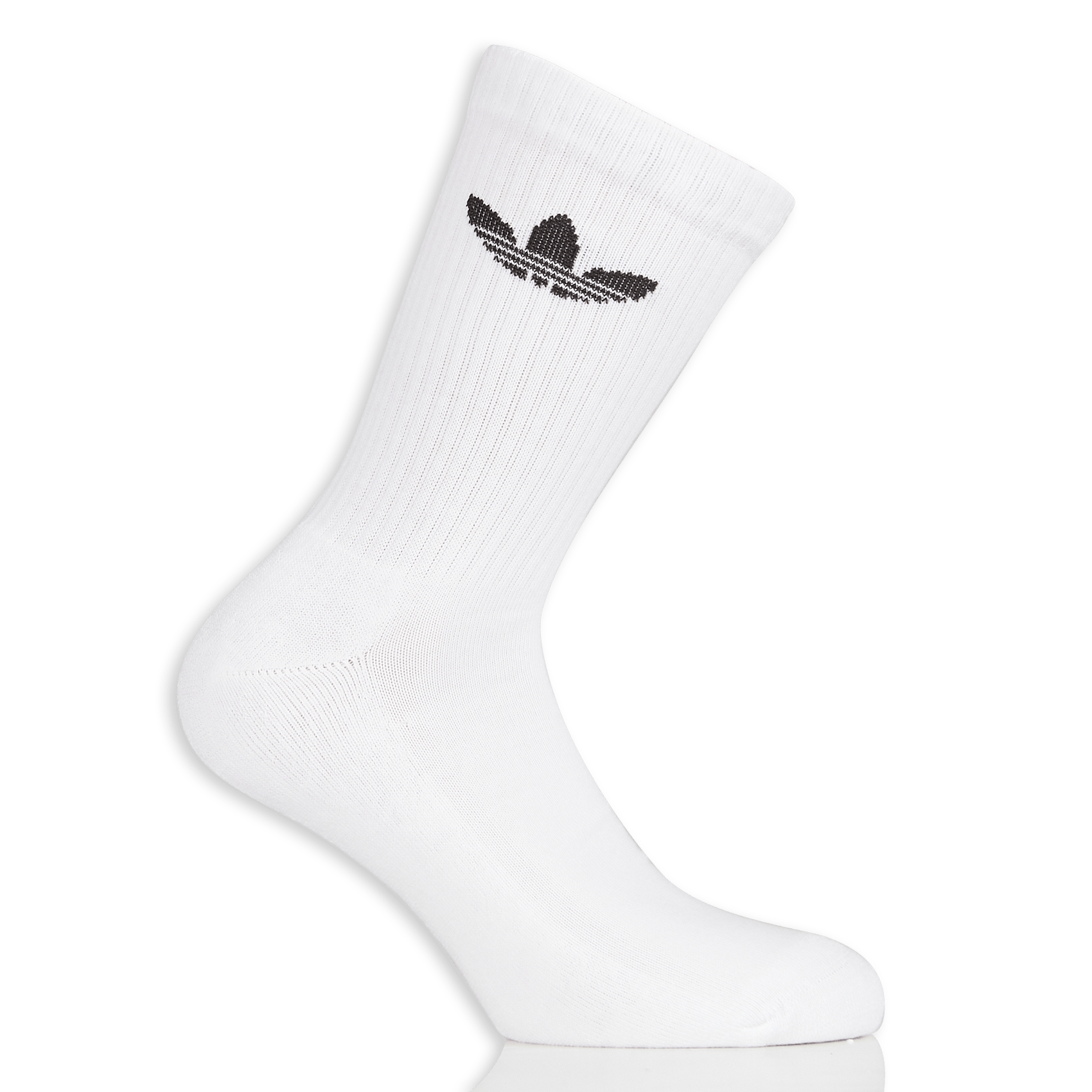Hohe Socken aus Baumwoll-Mix ADIDAS Weiss