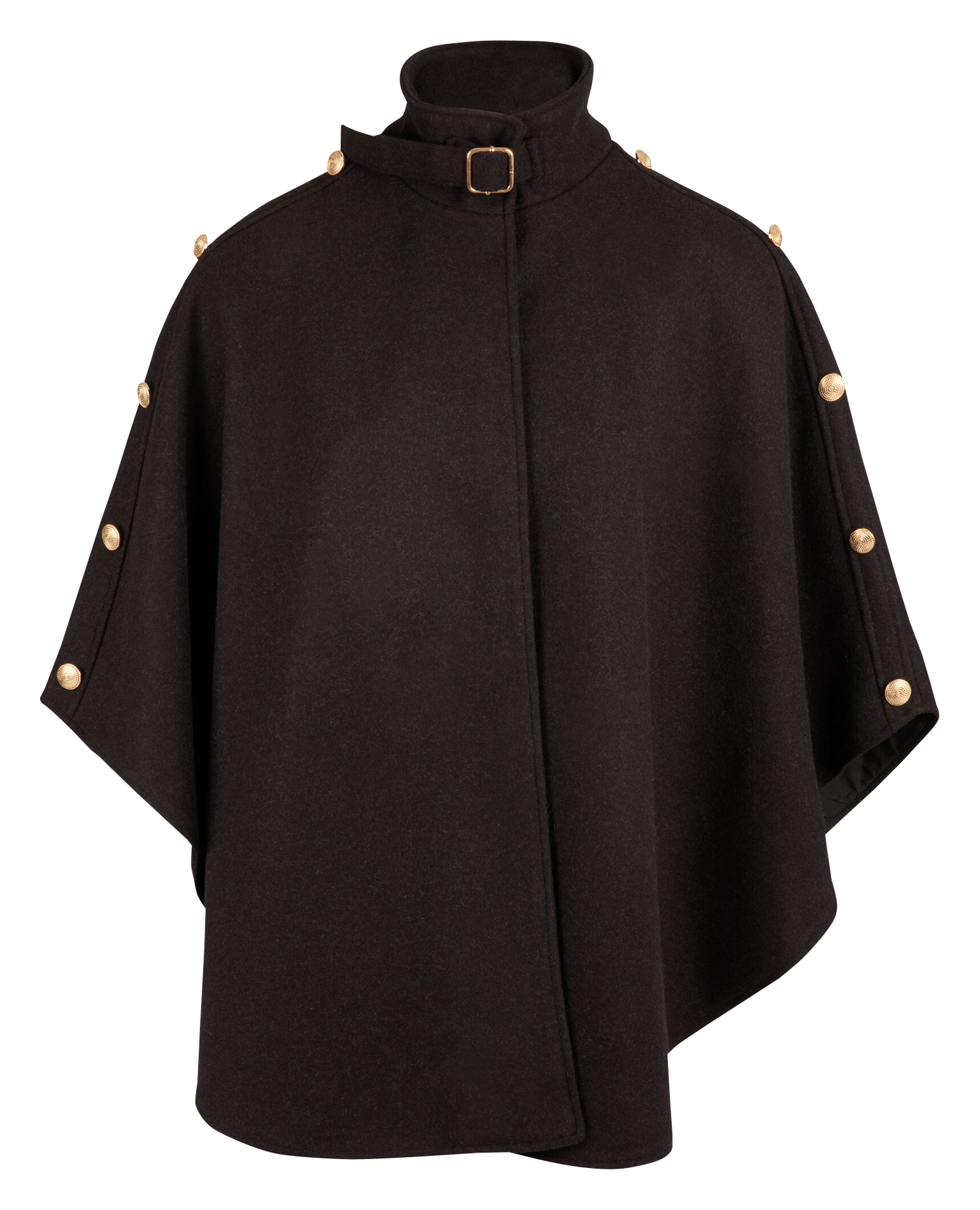 Poncho met opstaande kraag MORGAN Bruin