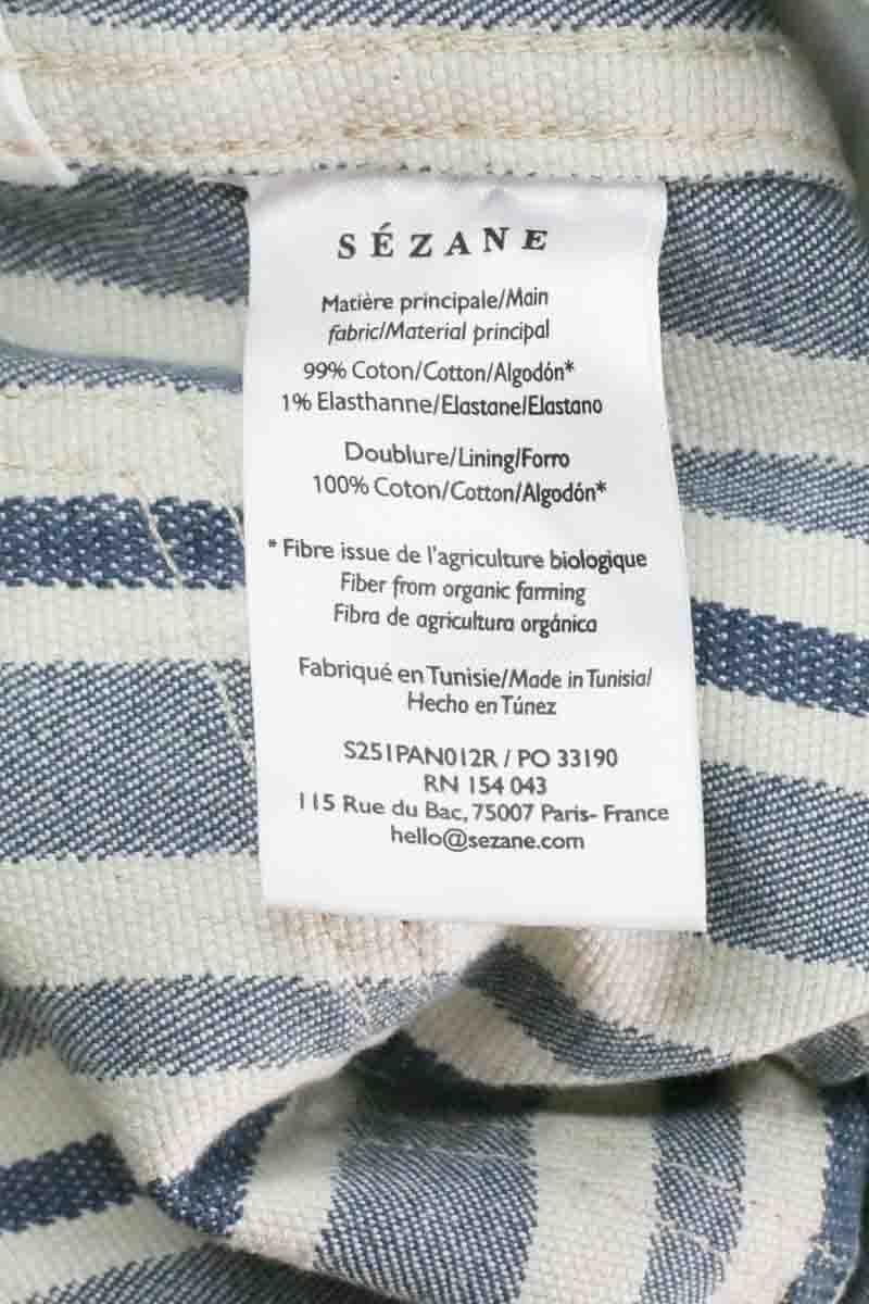 Wide-leg jeans SEZANE - Seconde main Blue