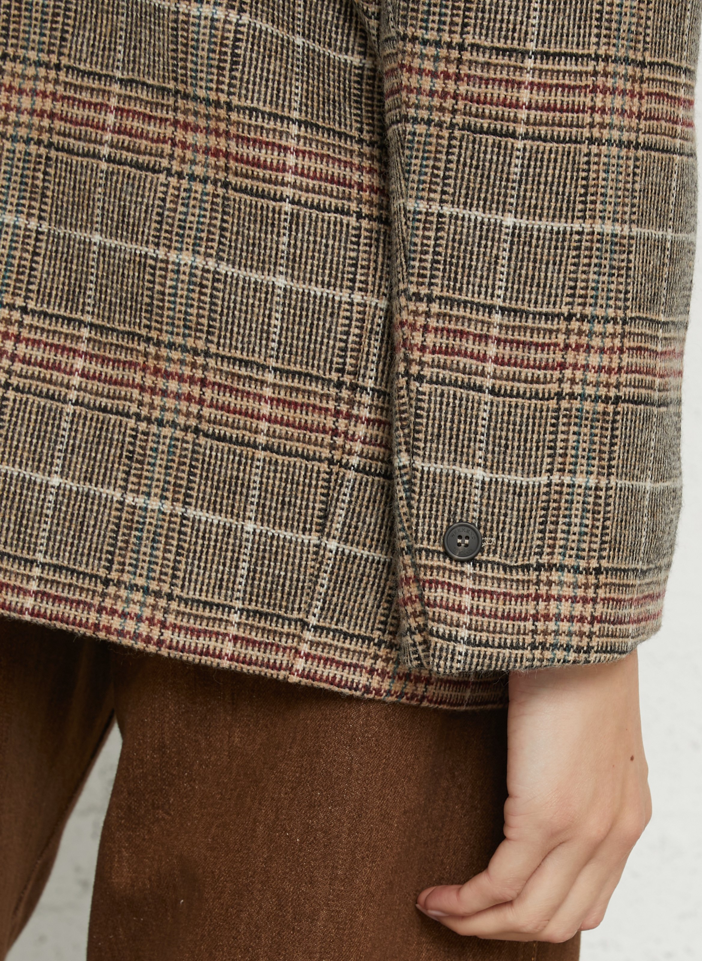 Straight wool blend blazer MAX MARA WEEK END Beige