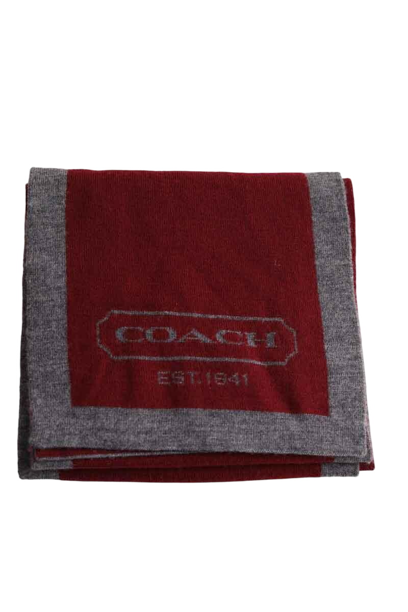 Scarf COACH - Seconde Main Red