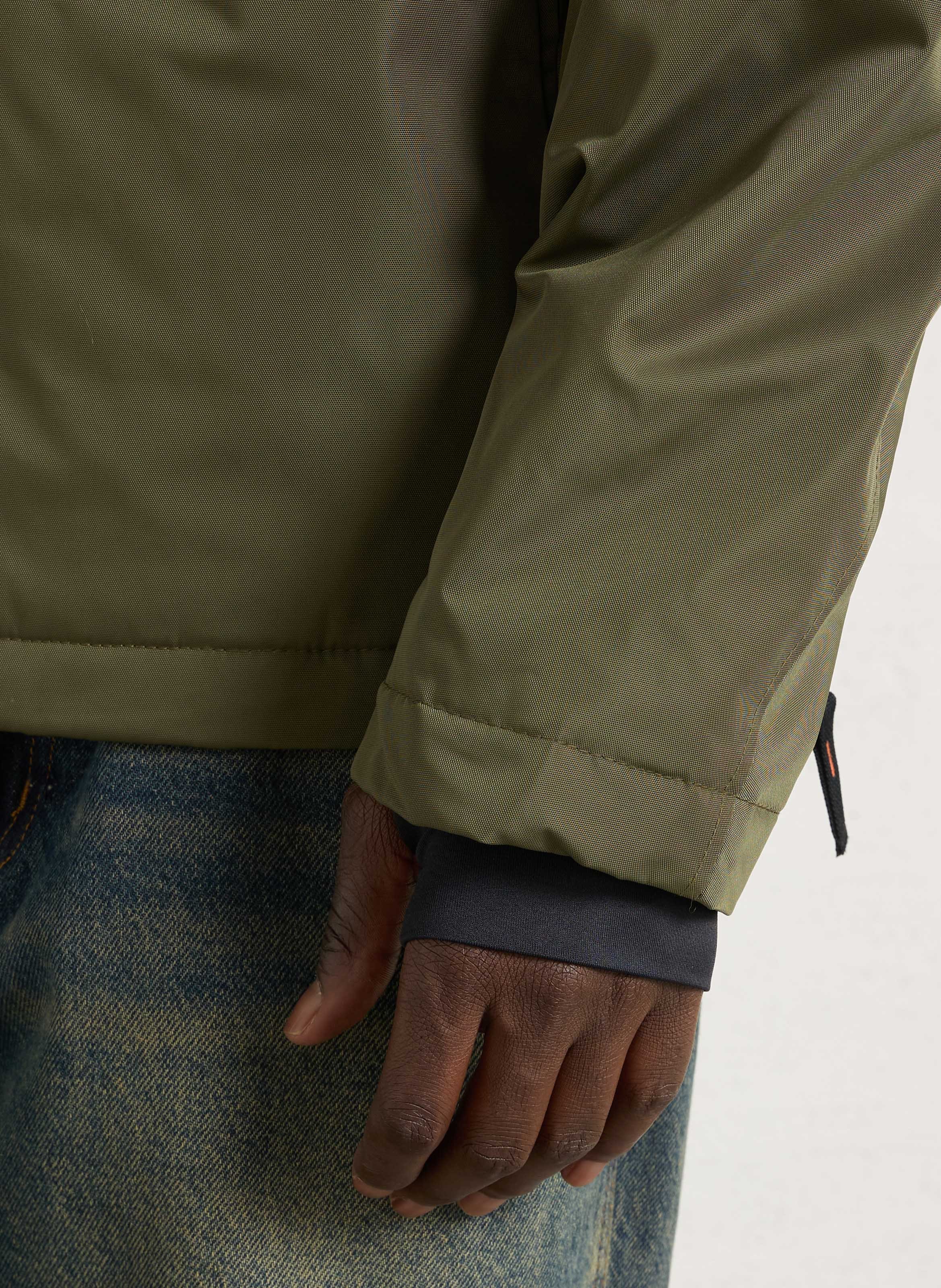 High-neck jacket NAPAPIJRI Green
