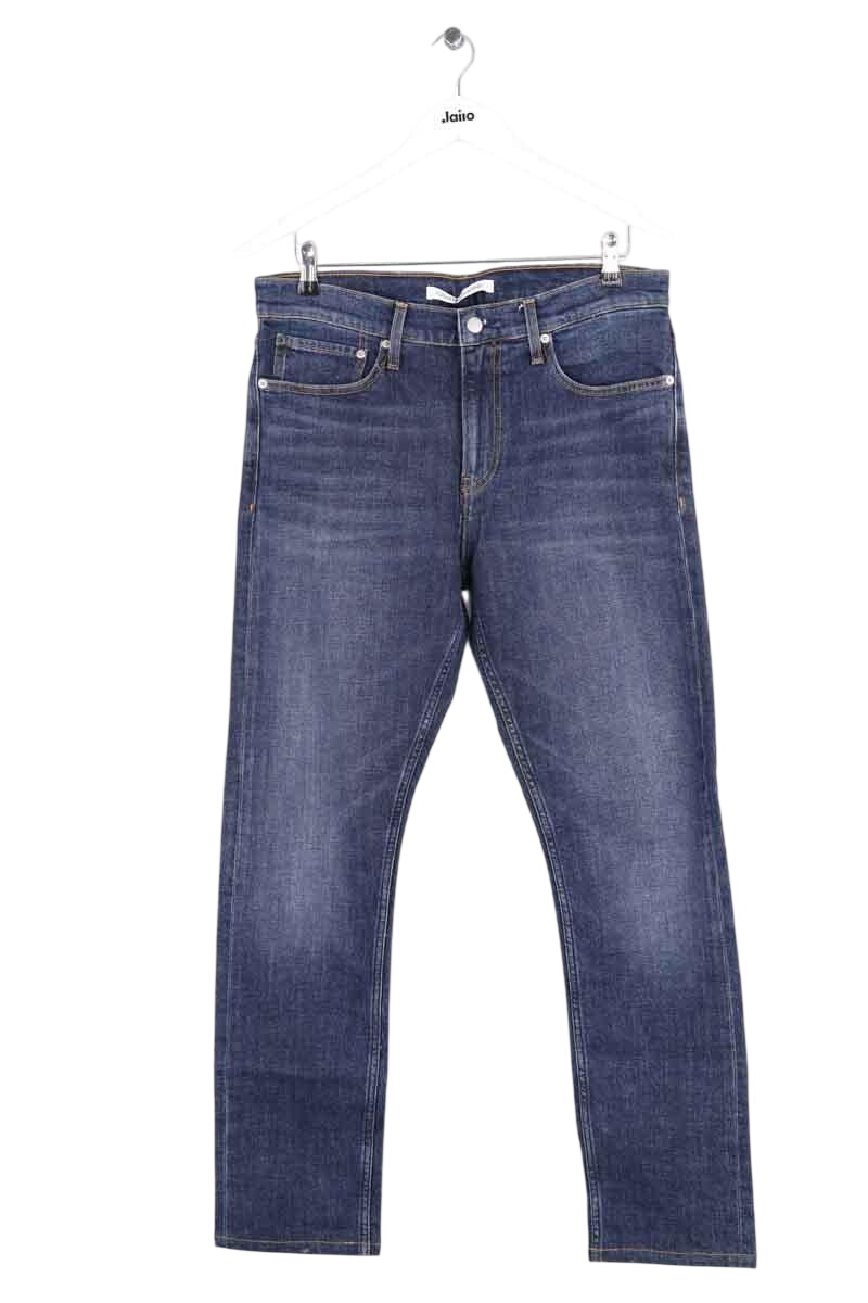 Slim trousers CALVIN KLEIN - Seconde Main Blue