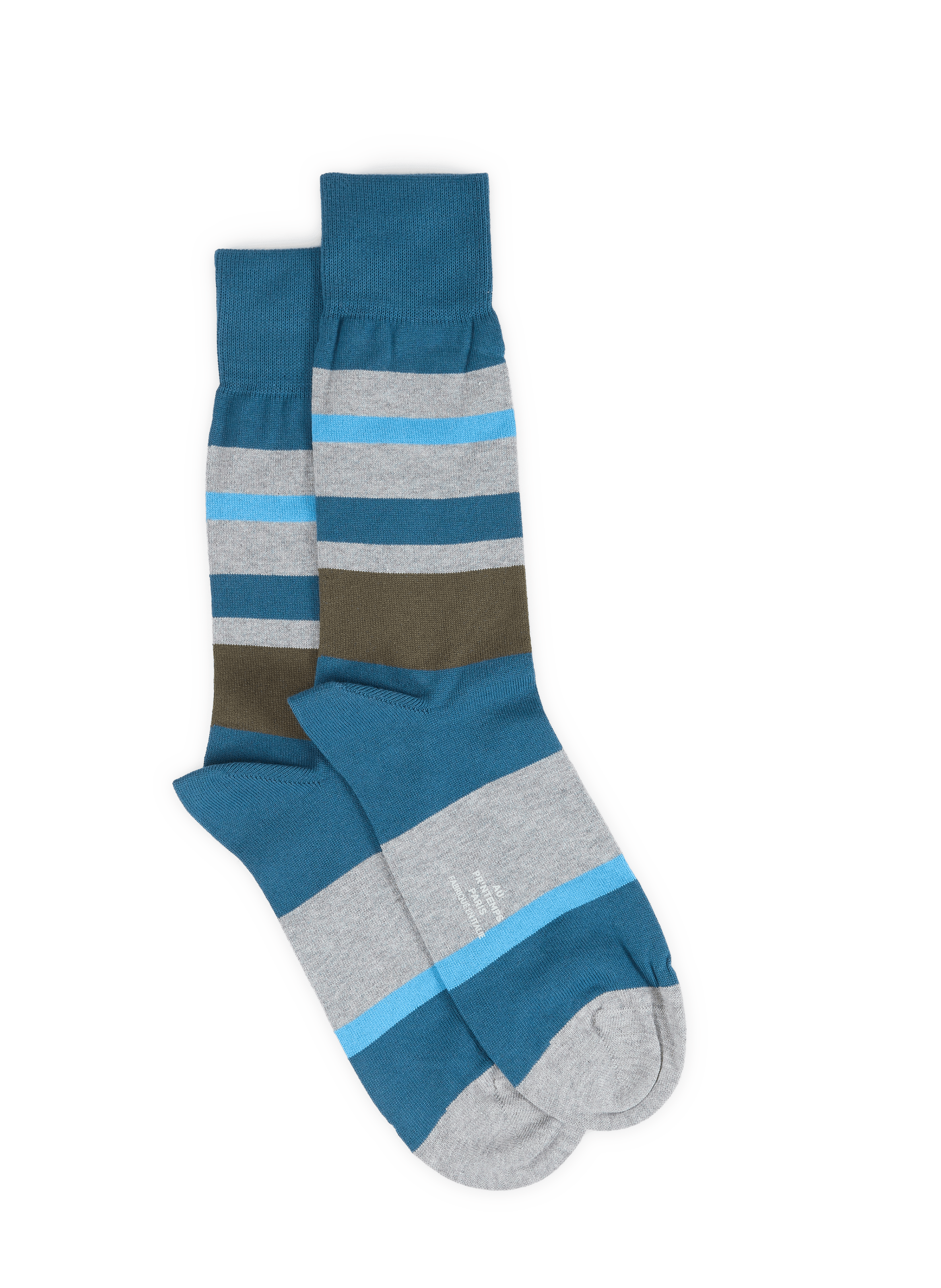 Striped knee-high socks in a cotton blend cho dic pri multi stripe ch AU PRINTEMPS PARIS Multicolored