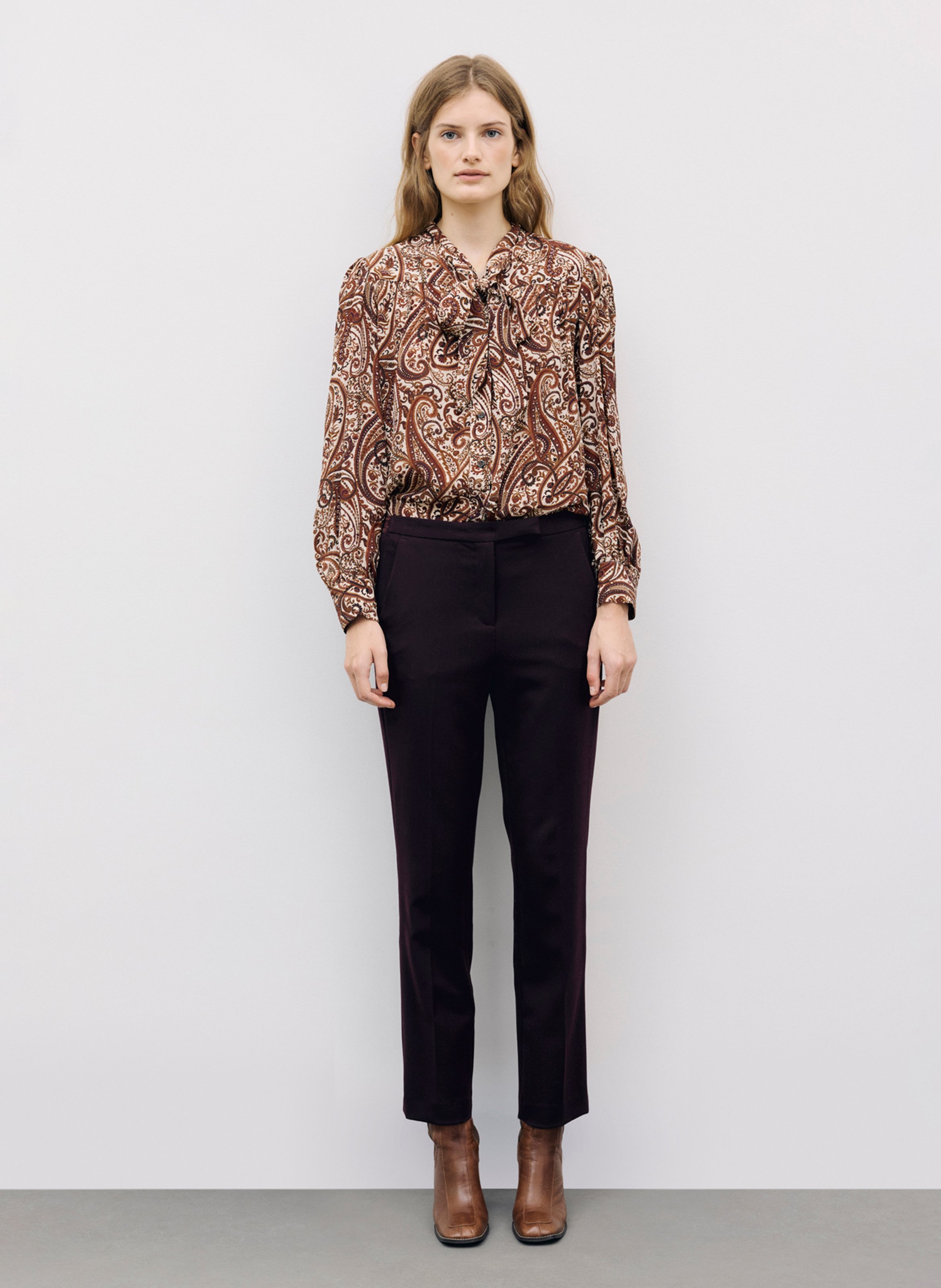 Pantalon 7/8ème  GERARD DAREL Rouge
