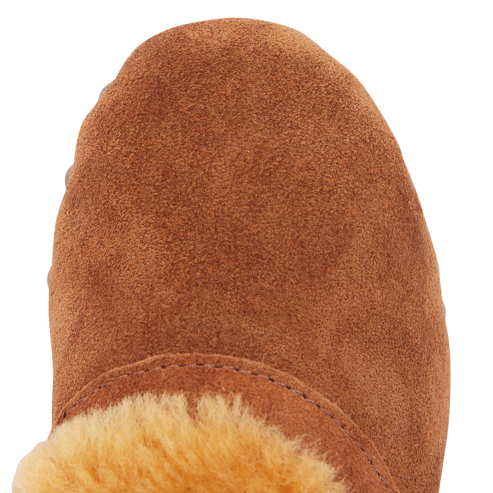 Sabots en cuir velours BOSABO Marron