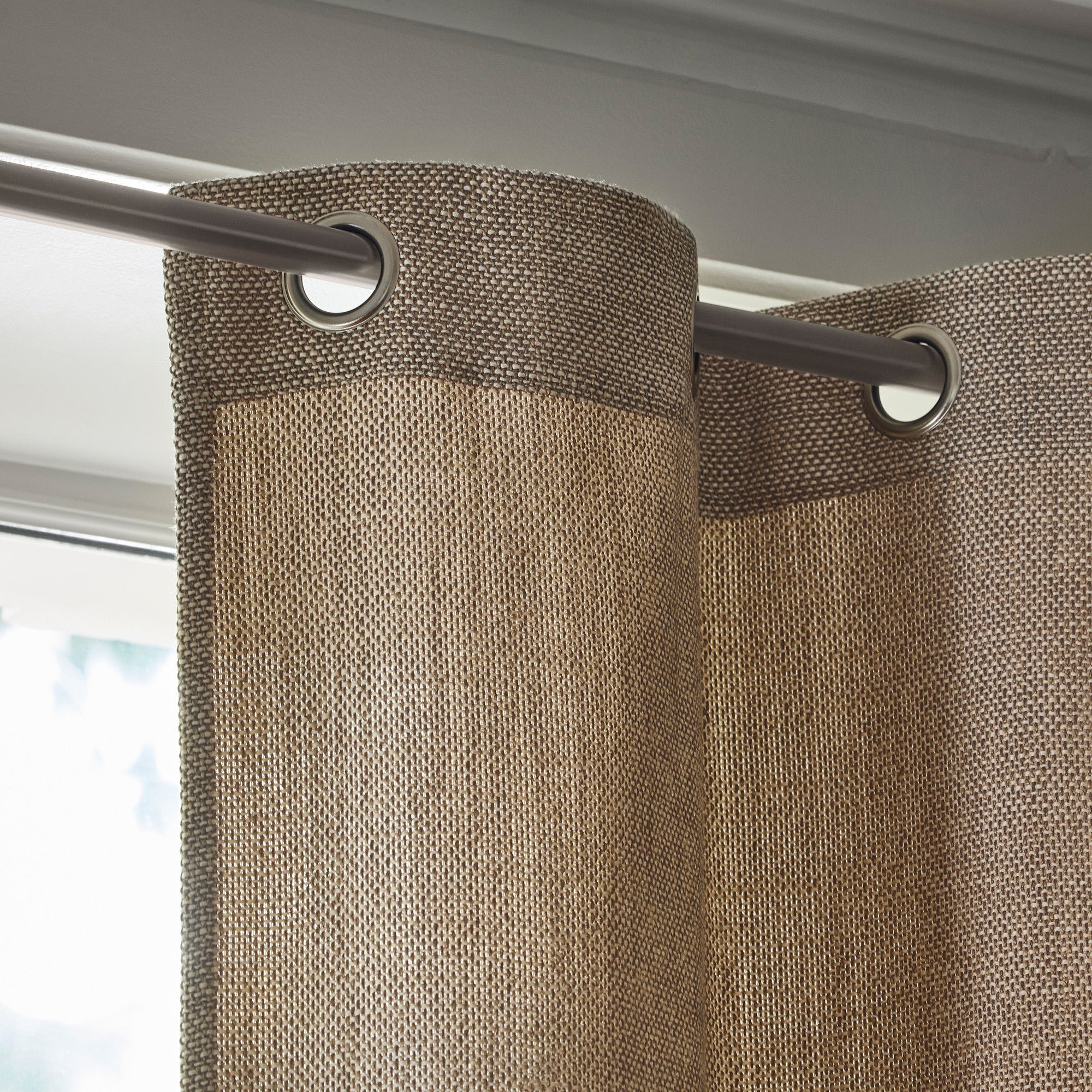 NATALI - Curtain with eyelets MADURA Beige