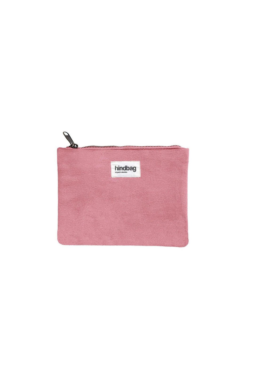 Pochette en coton LOU Rose blush