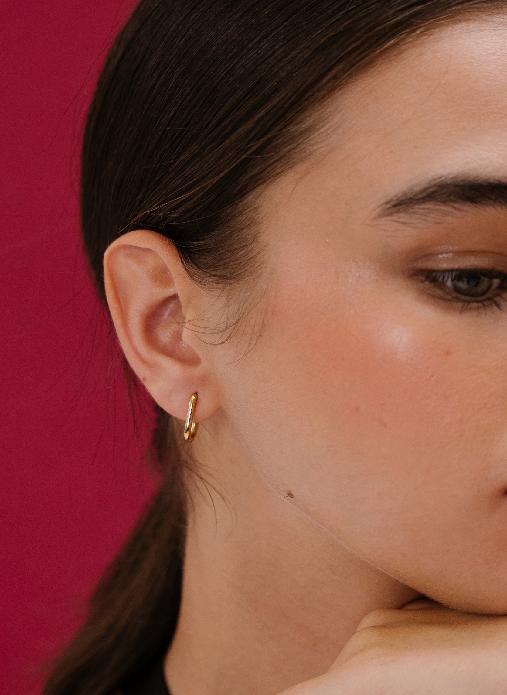 Mini starry zoya hoops AEC Paris Golden