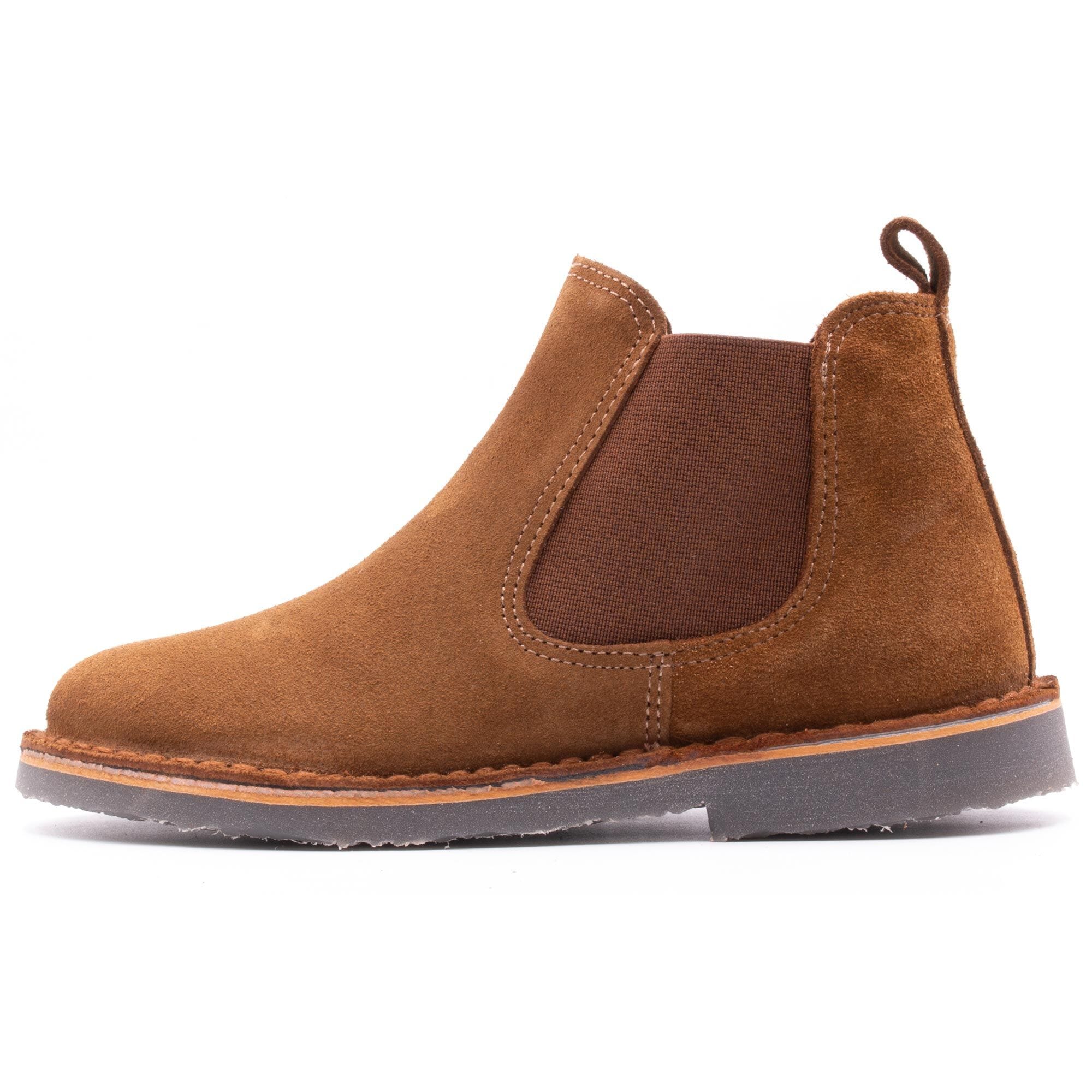 Boots enfant en daim Boni & Sidonie Beige