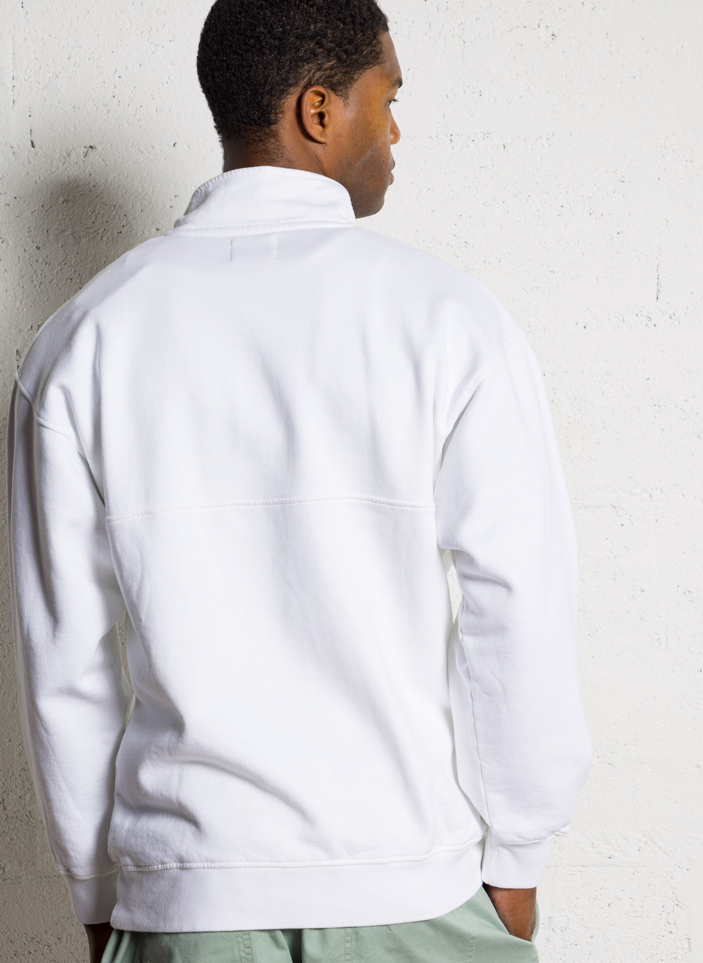 SWEATSHIRT COLORFUL STANDARD Weiss