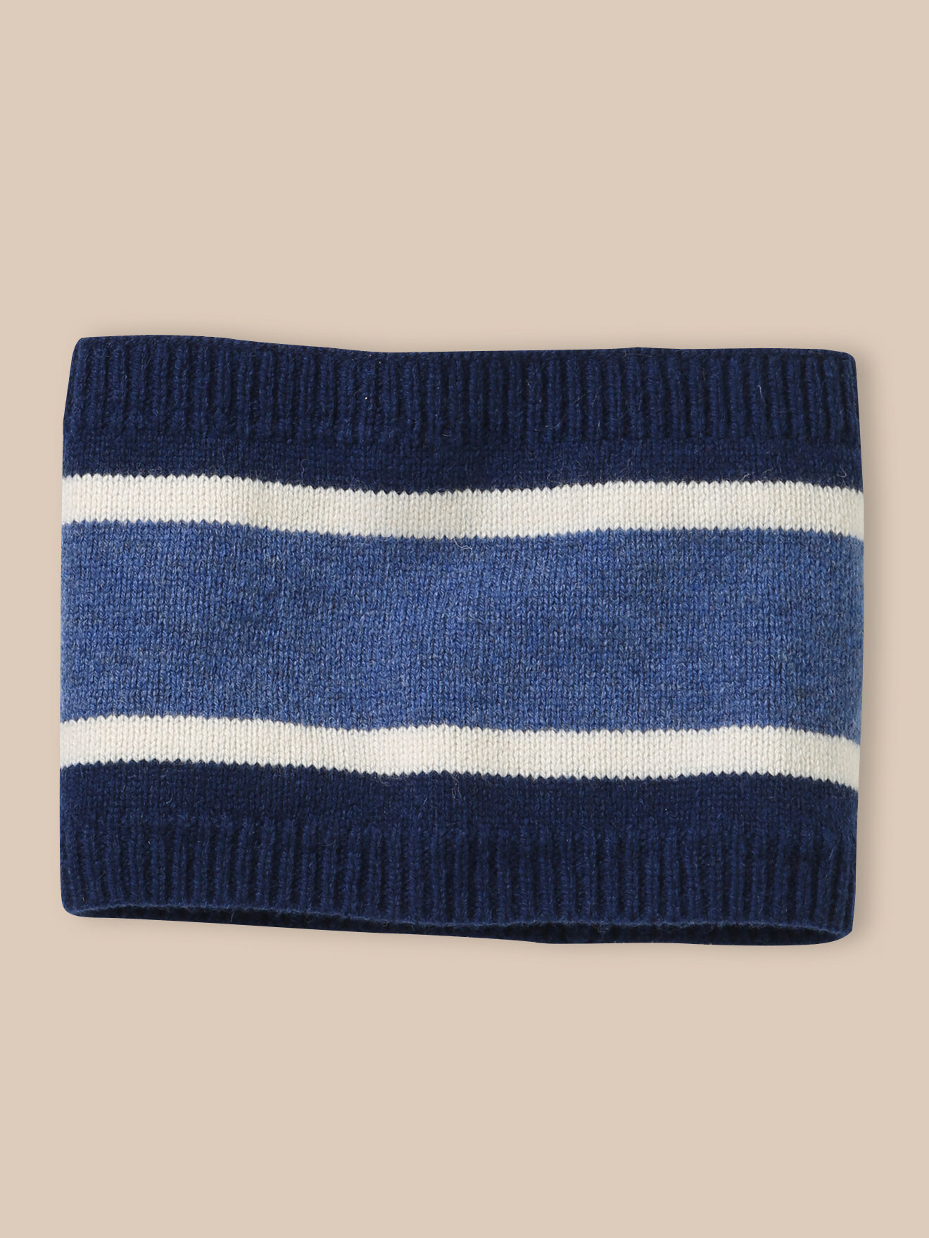 Striped wool snood CYRILLUS