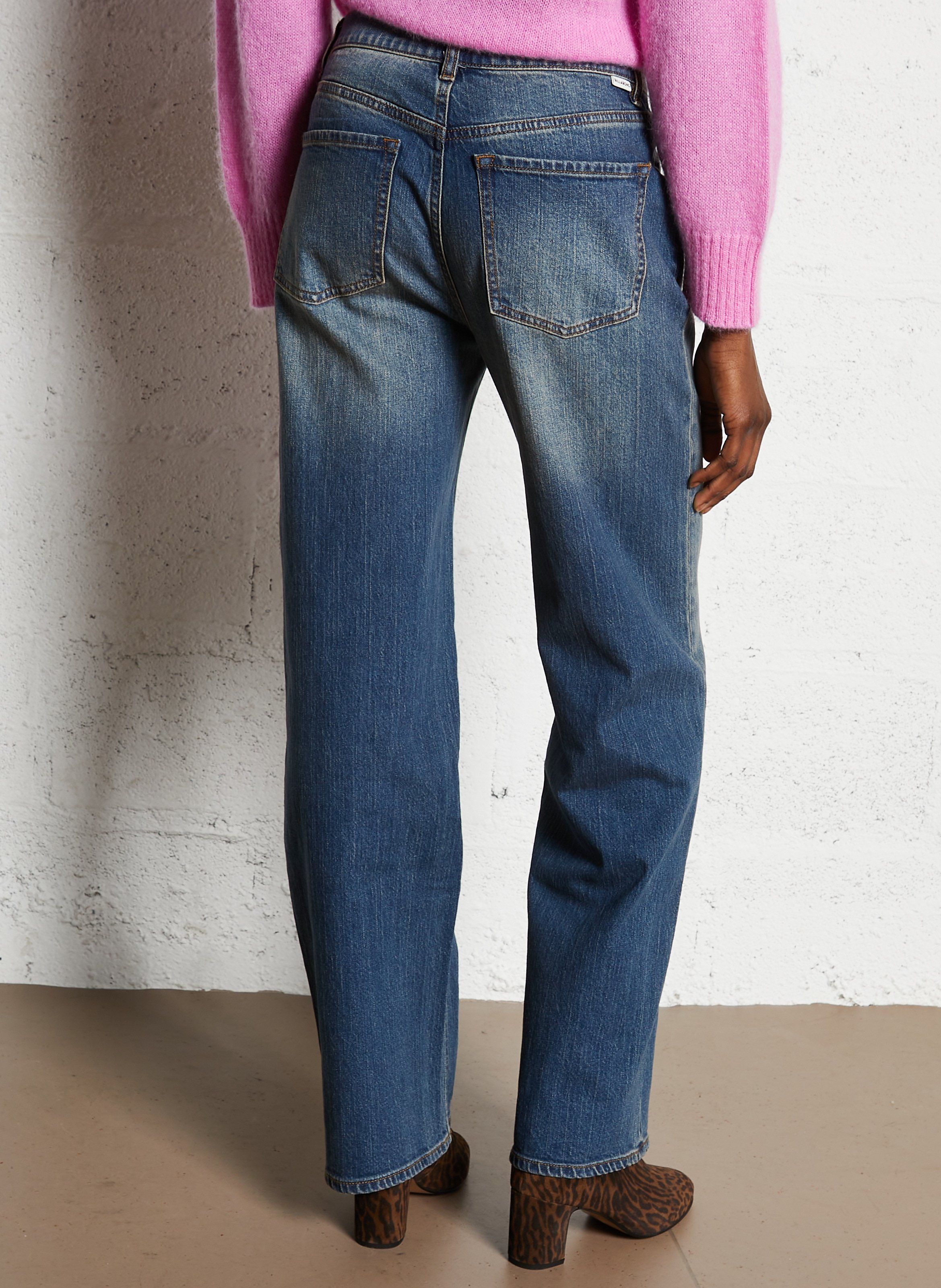 Jean droit en coton mélangé BILLABONG Bleu