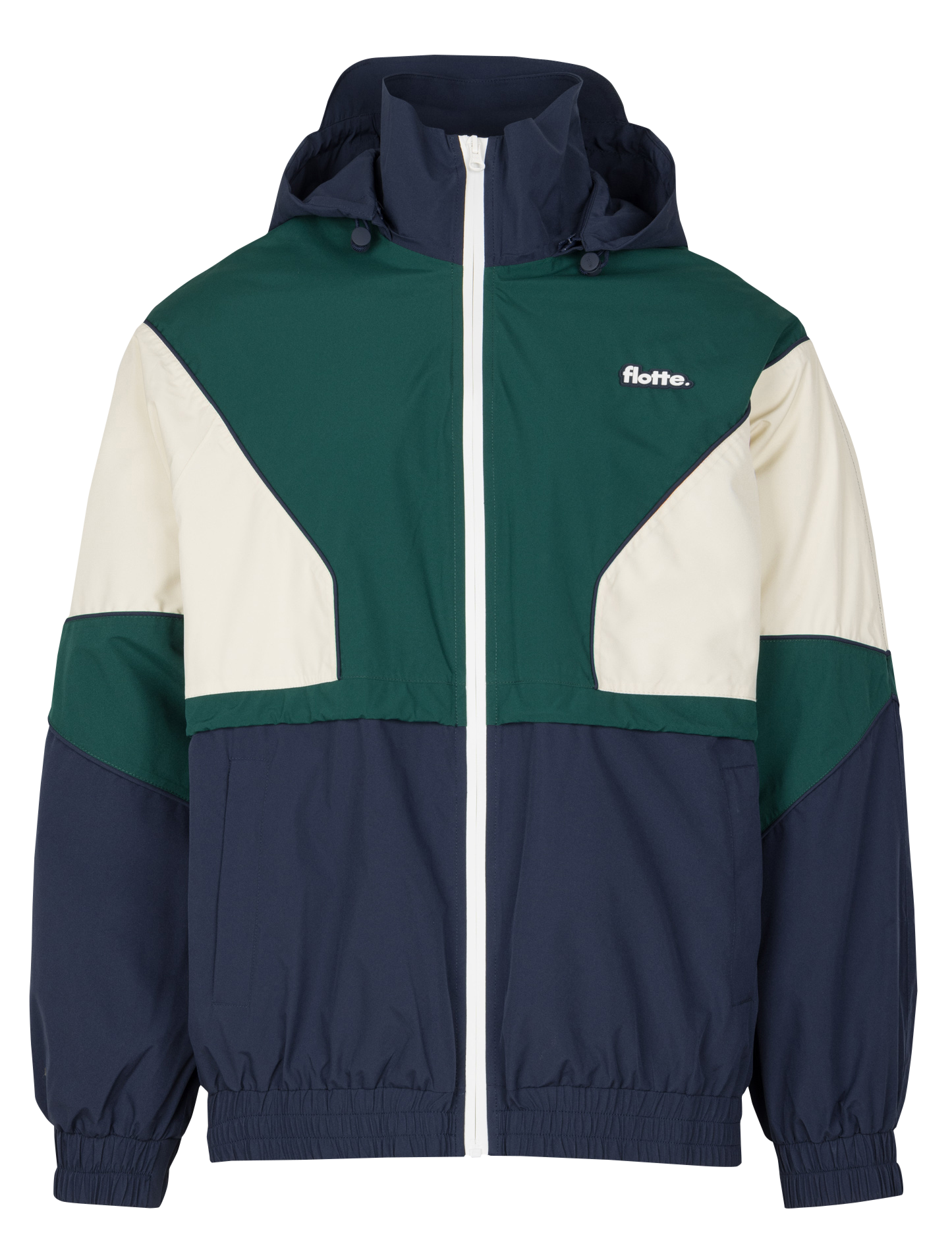 Blouson à capuche FLOTTE Blauw