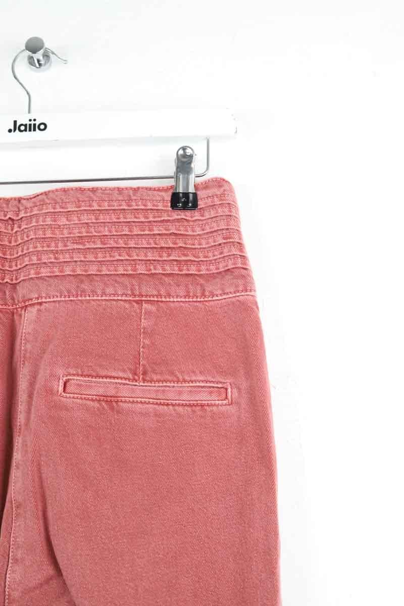 Jean en coton SEZANE - Seconde main Rose