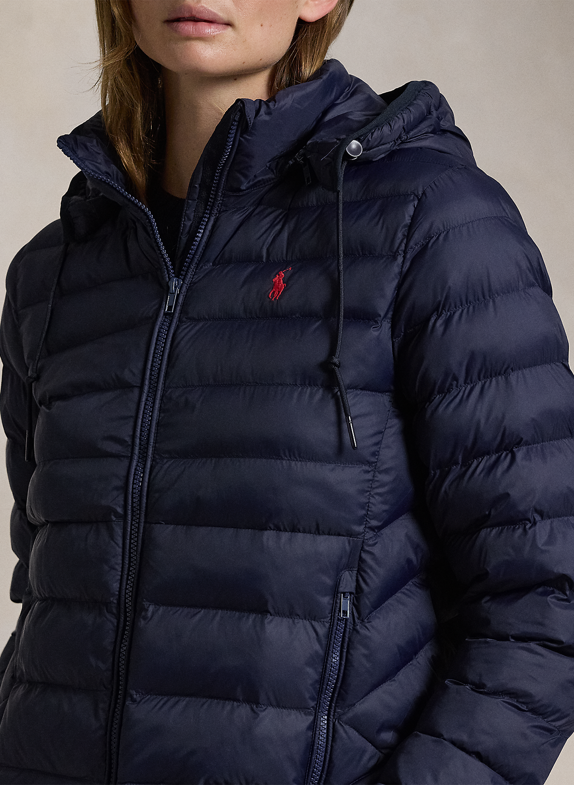 Doudoune col montant POLO RALPH LAUREN Bleu