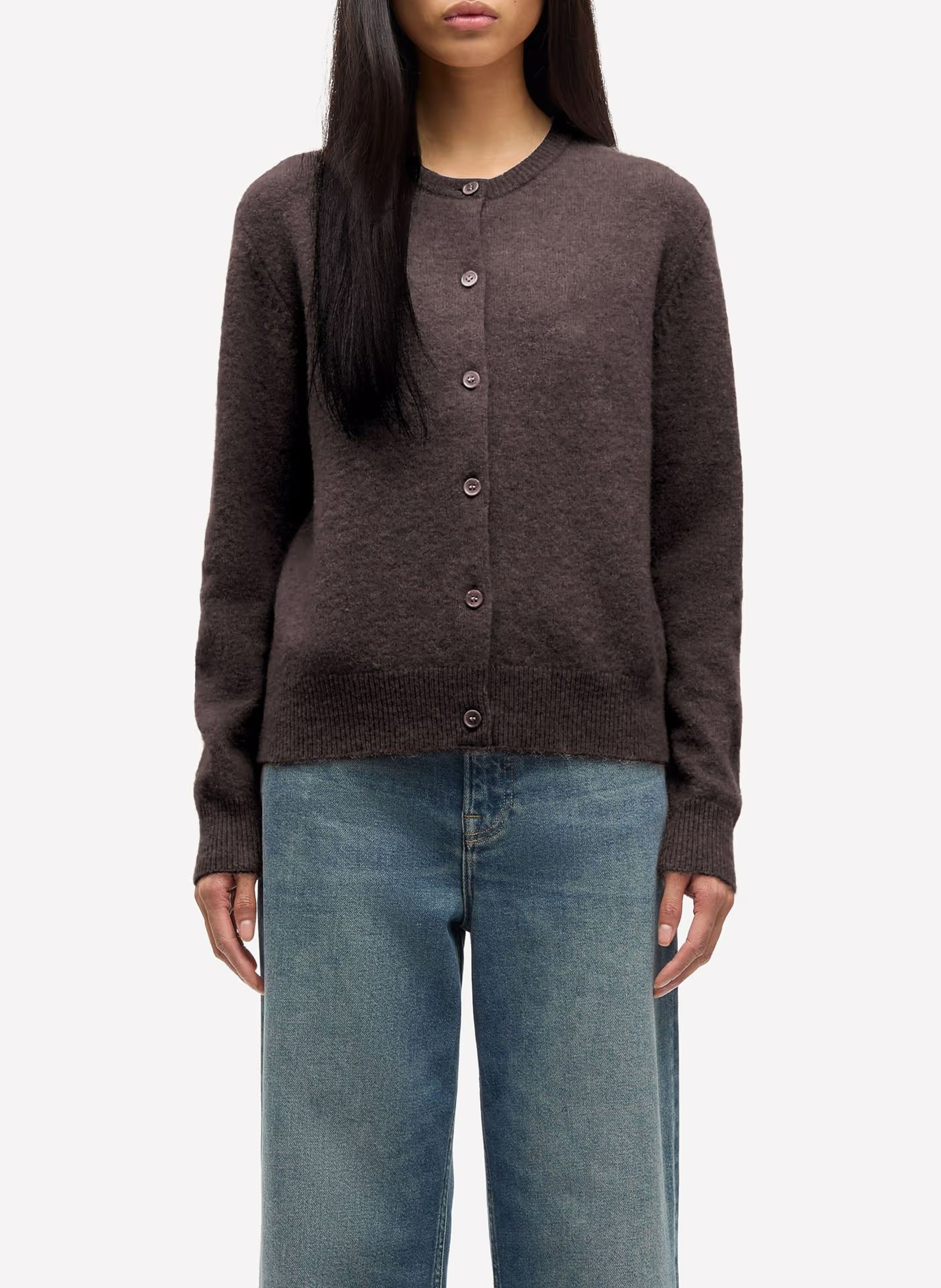 Wool-blend cardigan SAMSOE SAMSOE