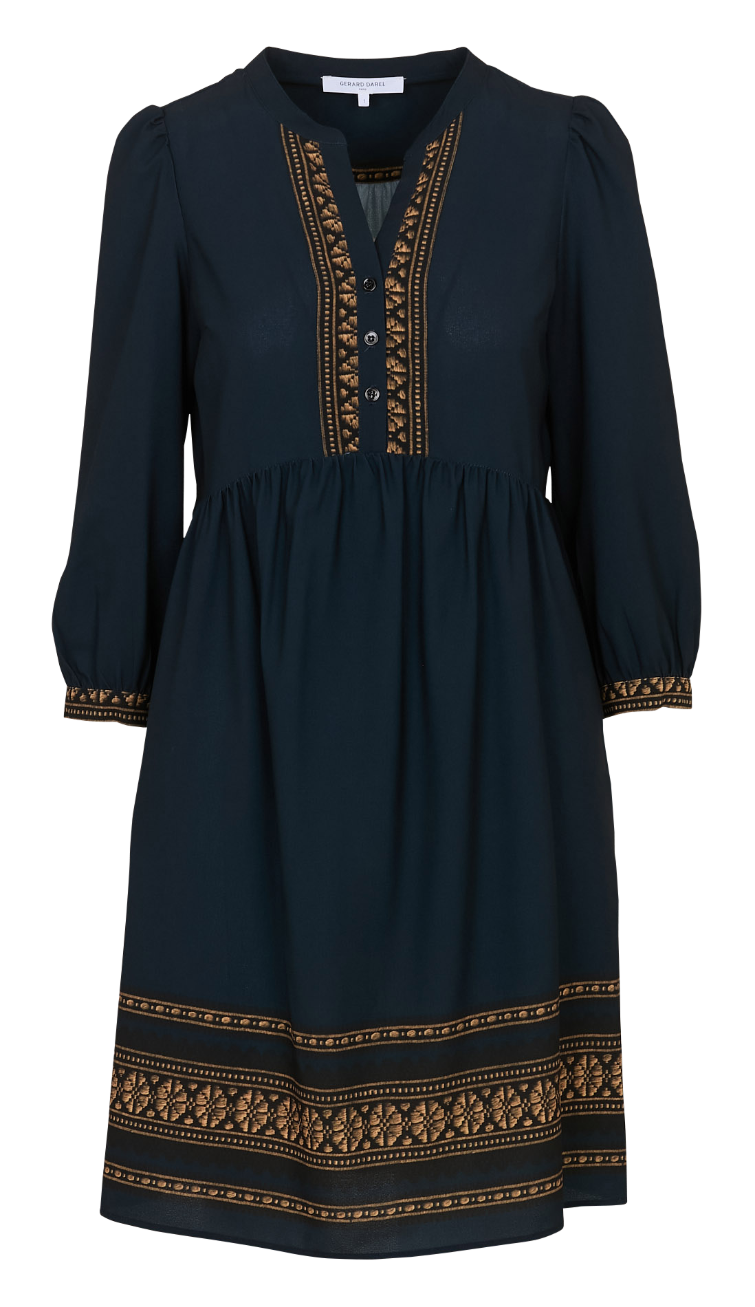 Henley midi dress GERARD DAREL Blue