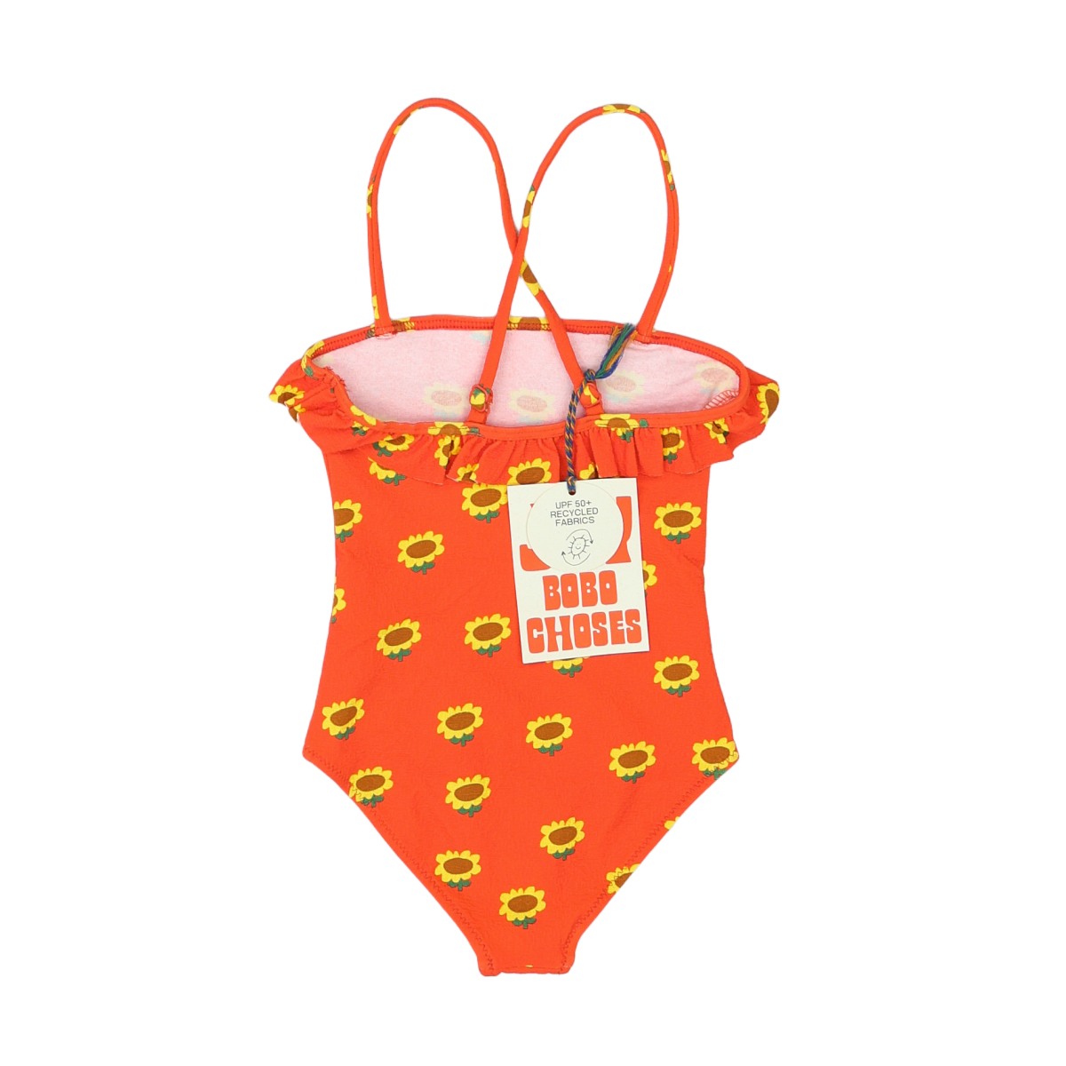 Orange one-piece swimsuit for kids - 3 years BOBO CHOSES - Seconde Main Orange